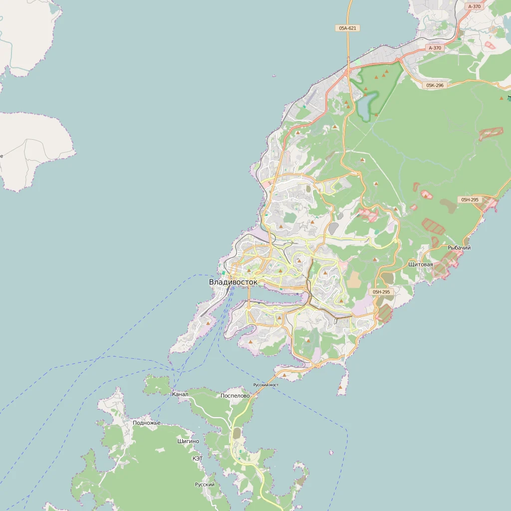 vladivostok city map