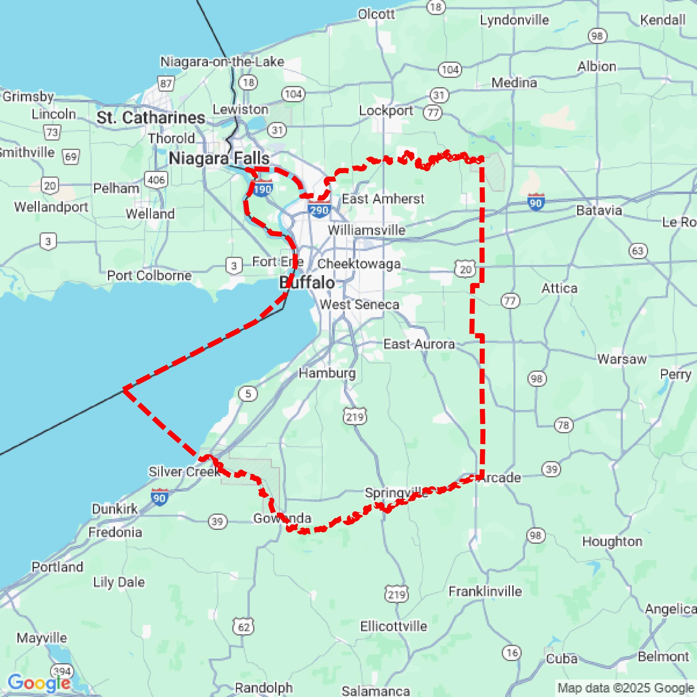 Erie County GIS Data For CAD