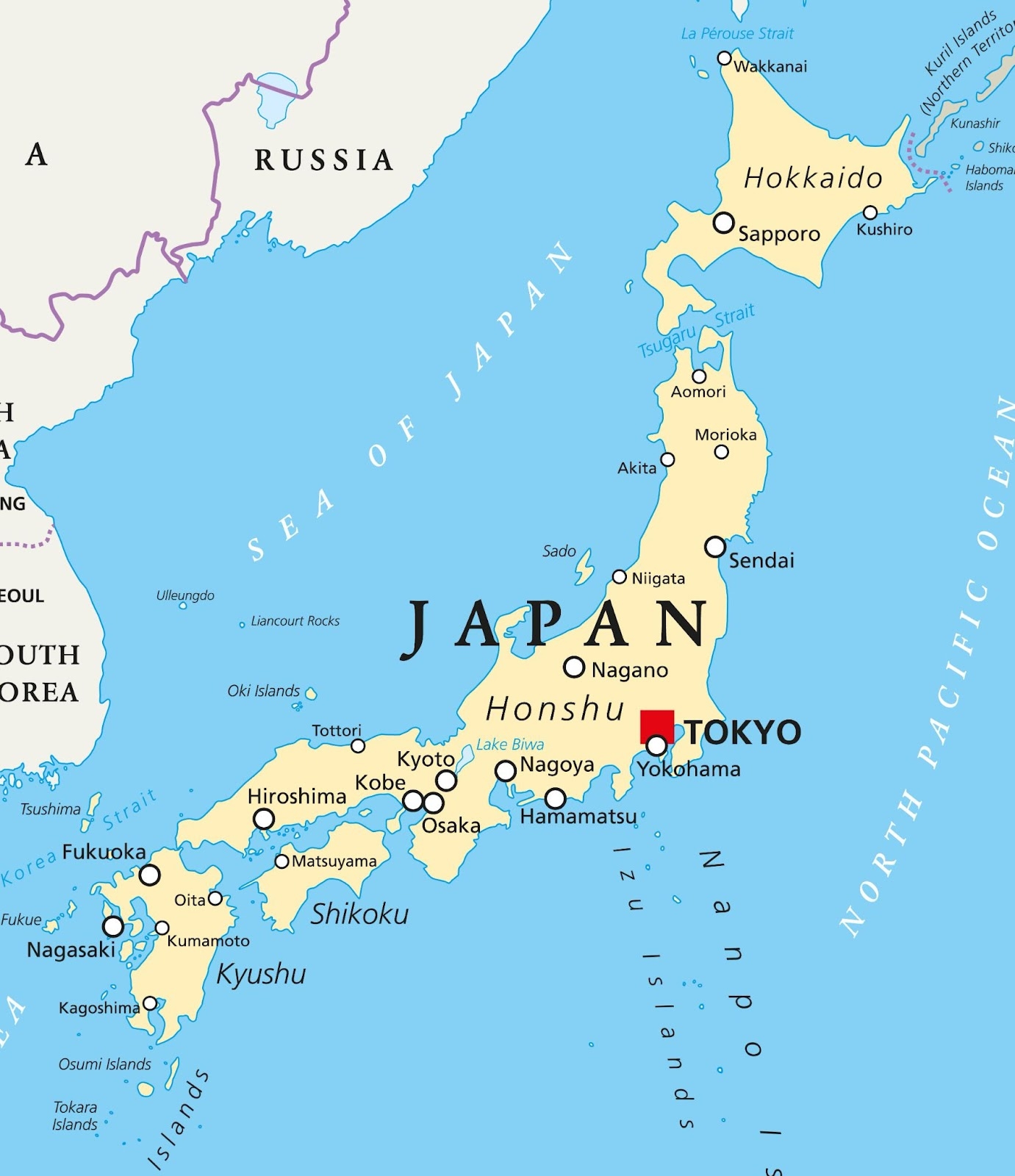 japan city map