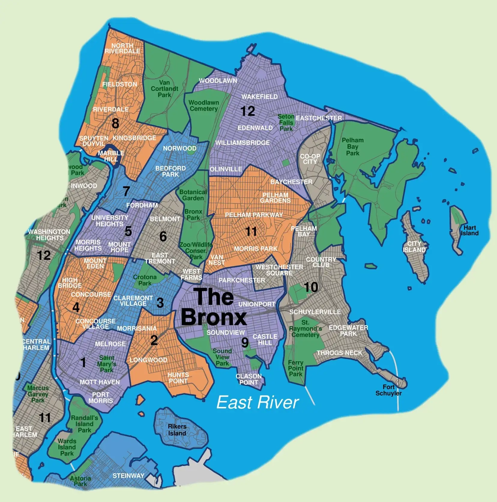Exploring The Bronx Map A Journey Through NYC s Northern Jewel Driving Directions Maps
