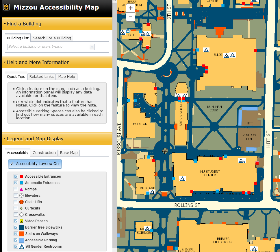 Facilities Accessibility Office Of Accessibility And ADA