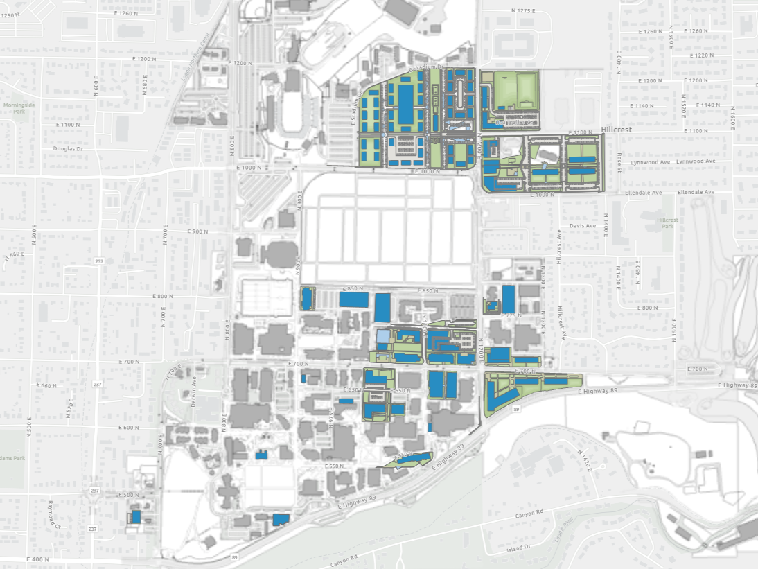 usu logan campus map usu logan campus map