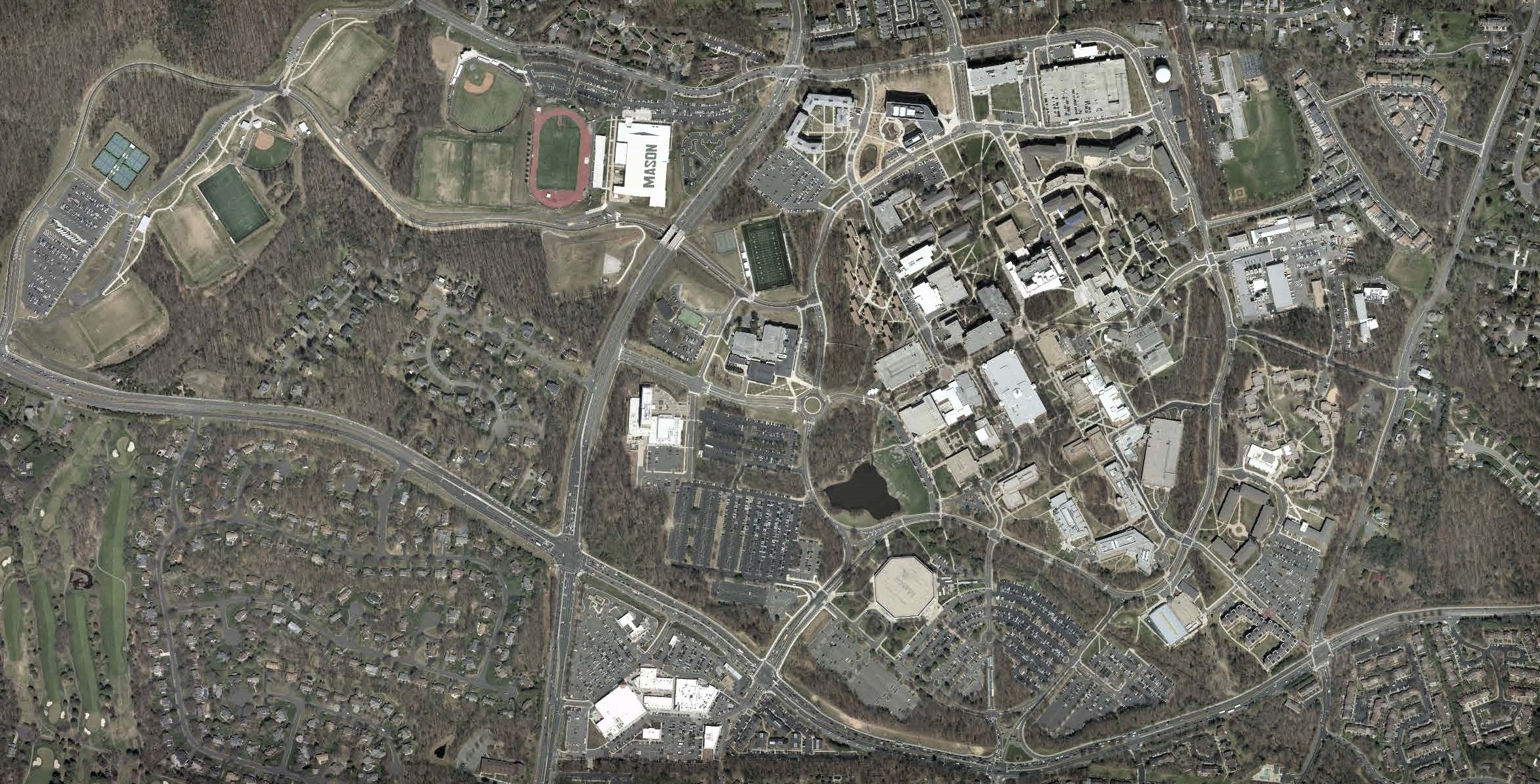 fairfax campus gmu map