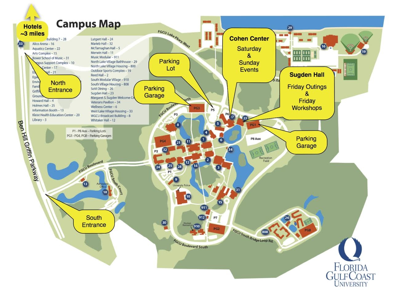 FCCC 2015 Conference FGCU Campus FCCC 2015 Conference FGCU Campus