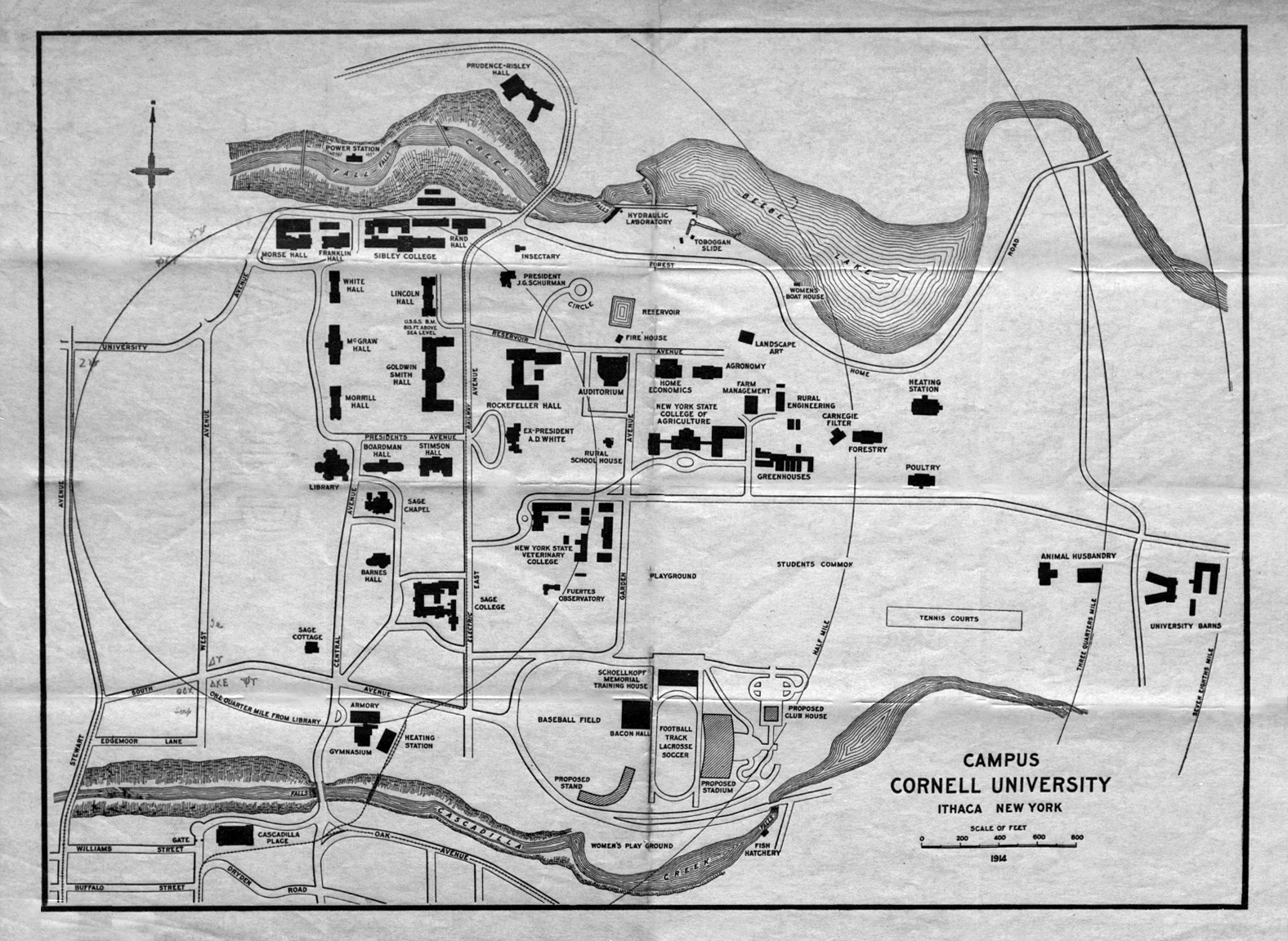 cornell campus map cornell campus map