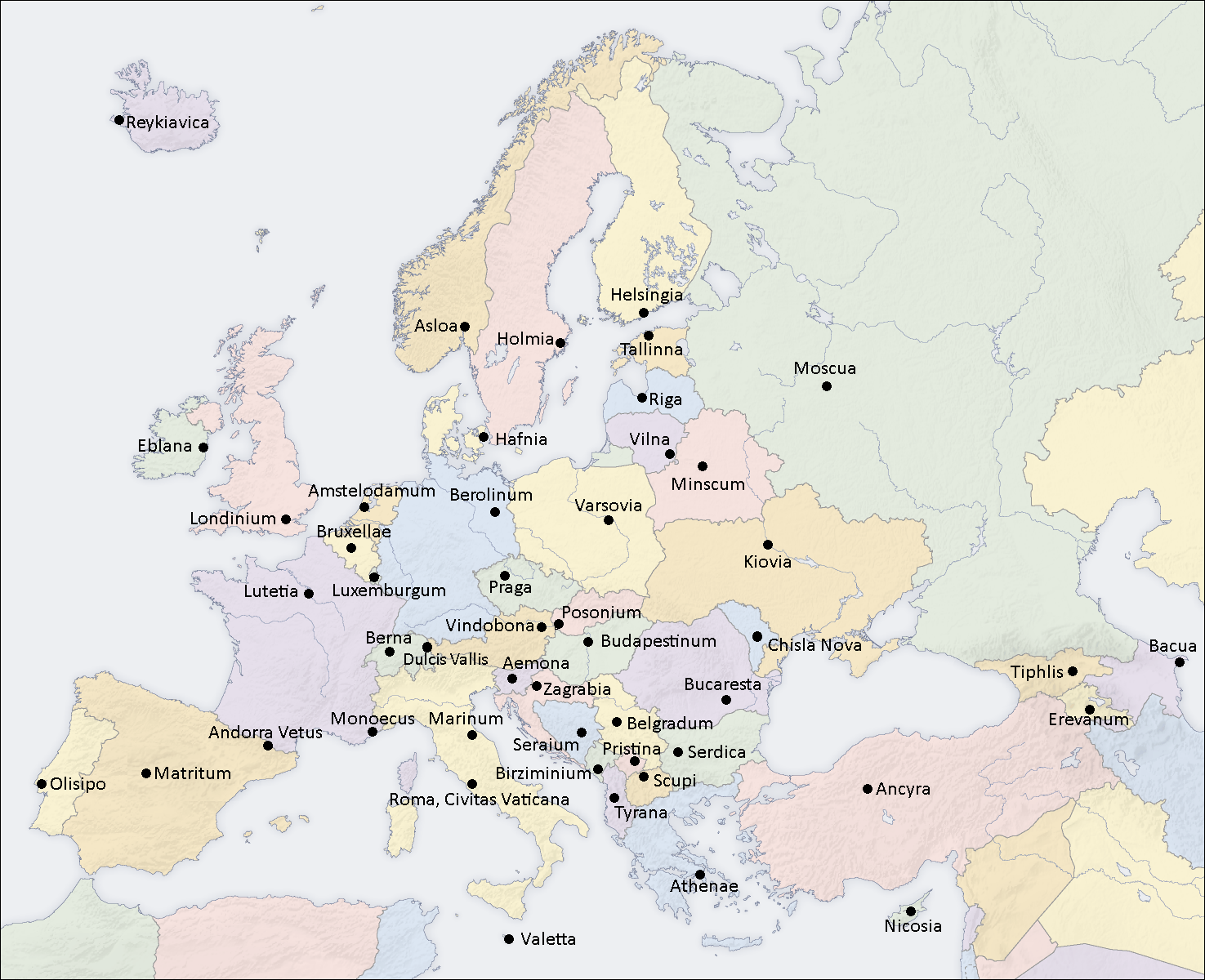 File Europe Capital Cities Map Latin png Wikimedia Commons