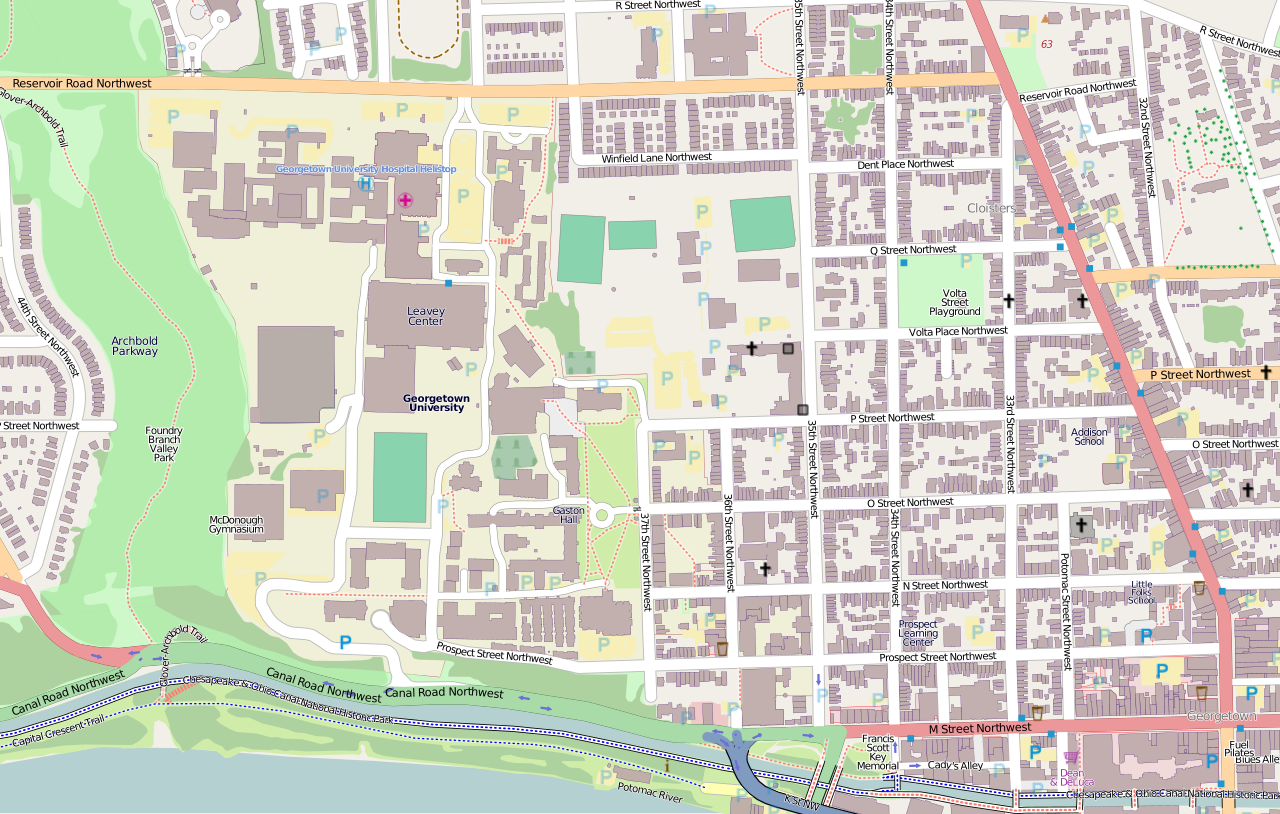 File Georgetown Campus And Neighborhood Map From Osm svg Wikimedia Commons