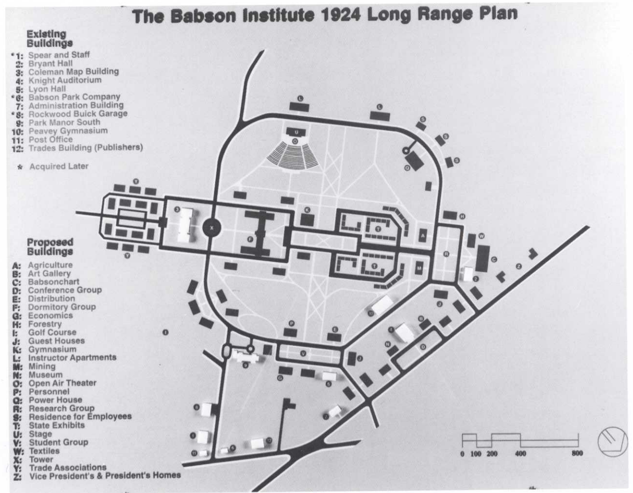 babson campus map babson campus map
