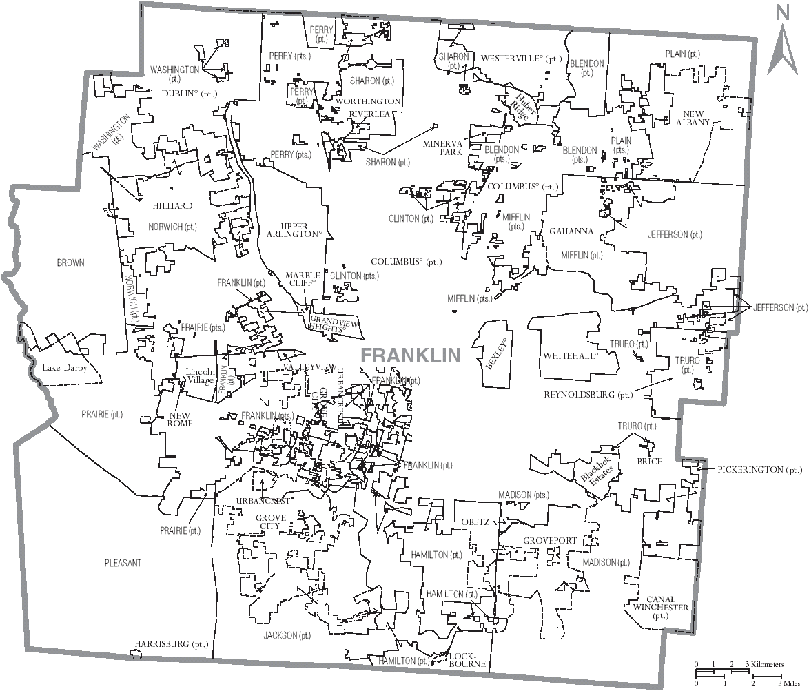 File Map Of Franklin County Ohio With Municipal And Township Labels PNG Wikimedia Commons