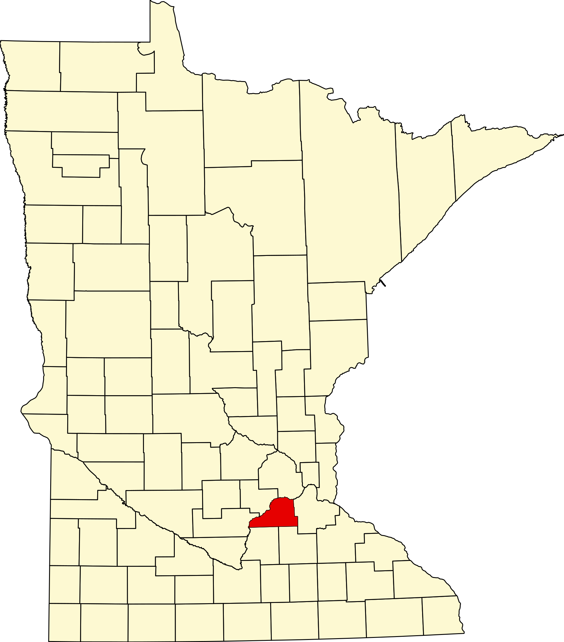 File Map Of Minnesota Highlighting Scott County svg Wikimedia Commons