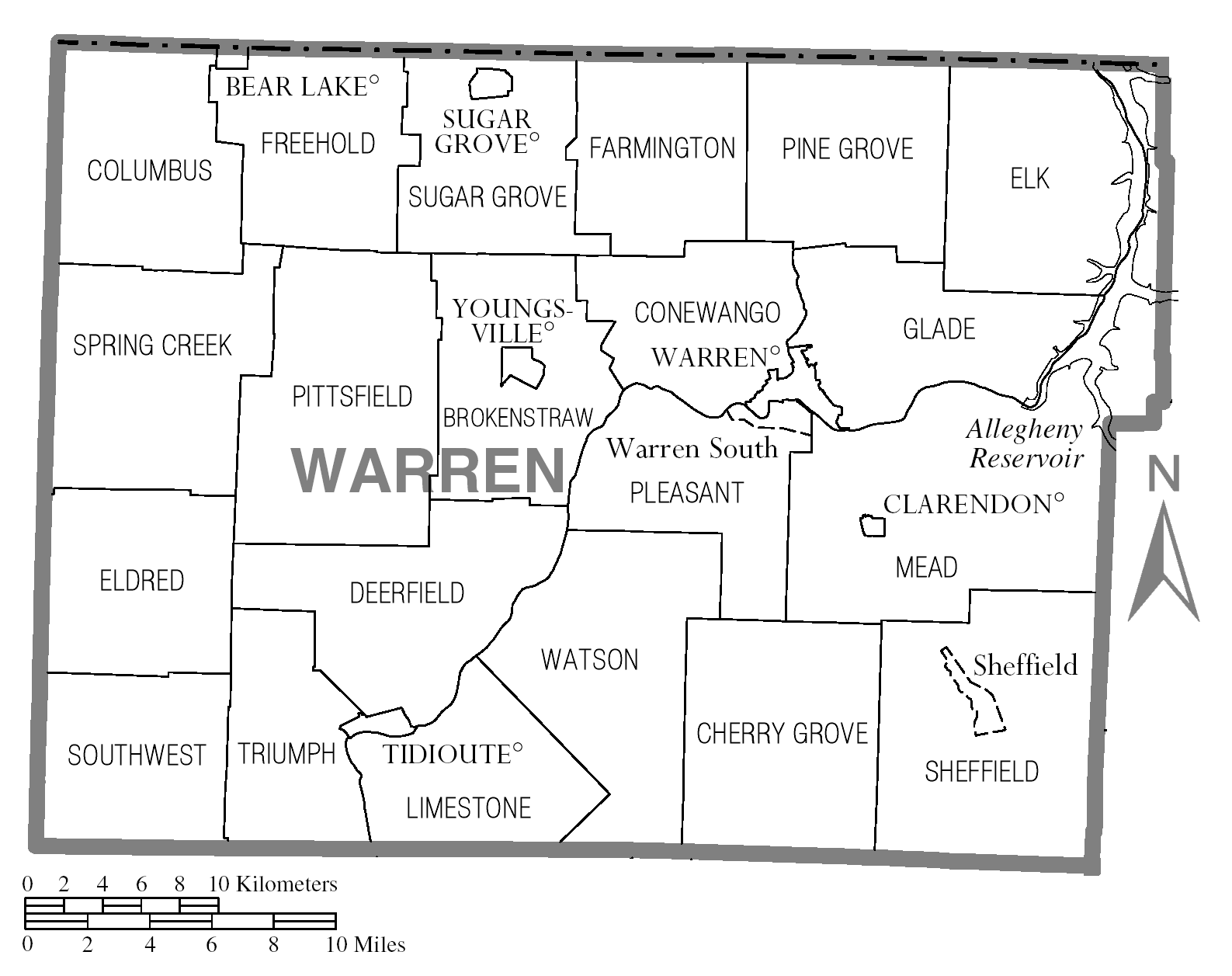 File Map Of Warren County Pennsylvania png Wikimedia Commons