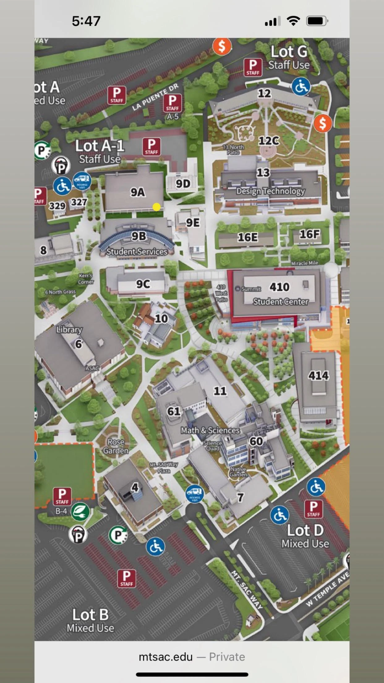 mt sac map campus