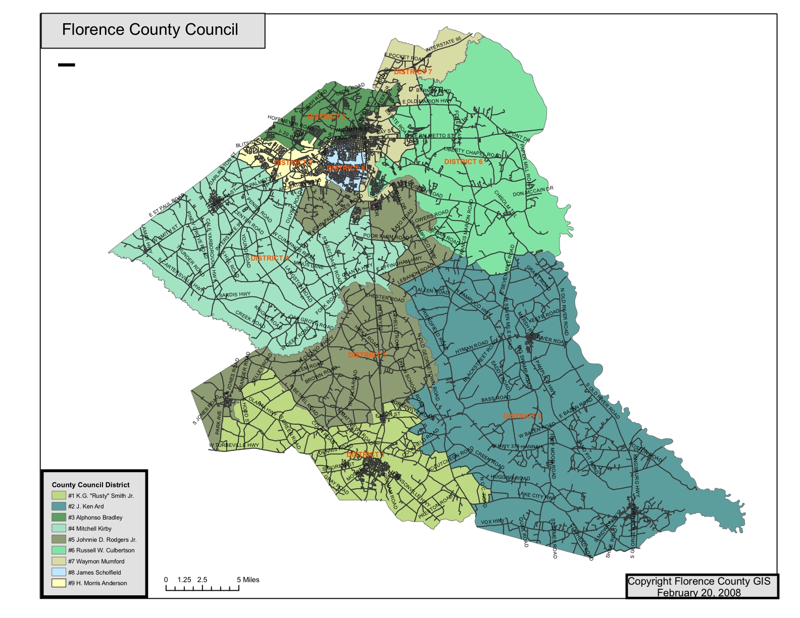 florence county gis maps