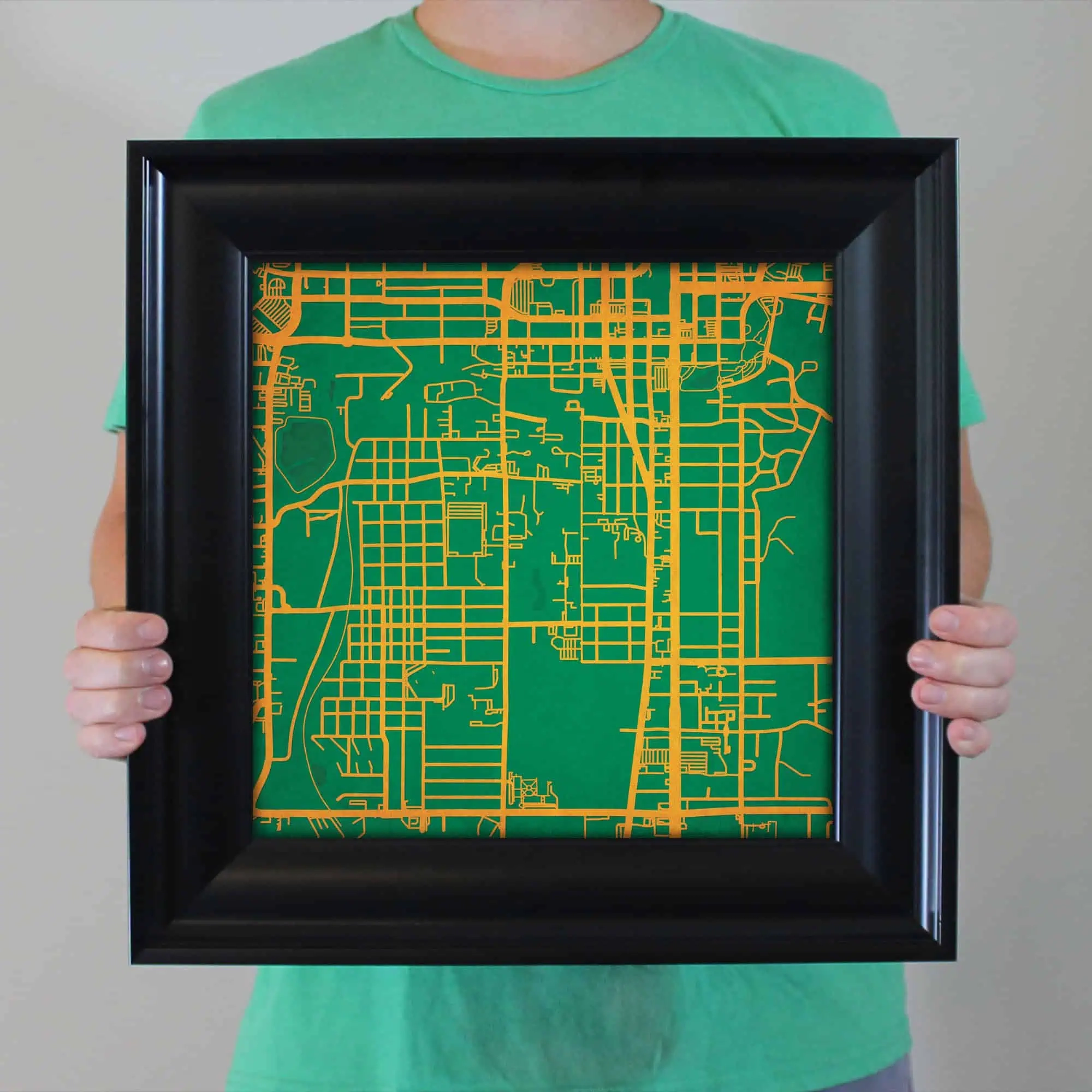 Florida A M University Campus Map Art By City Prints The Map Shop Florida A M University Campus Map Art By City Prints The Map Shop