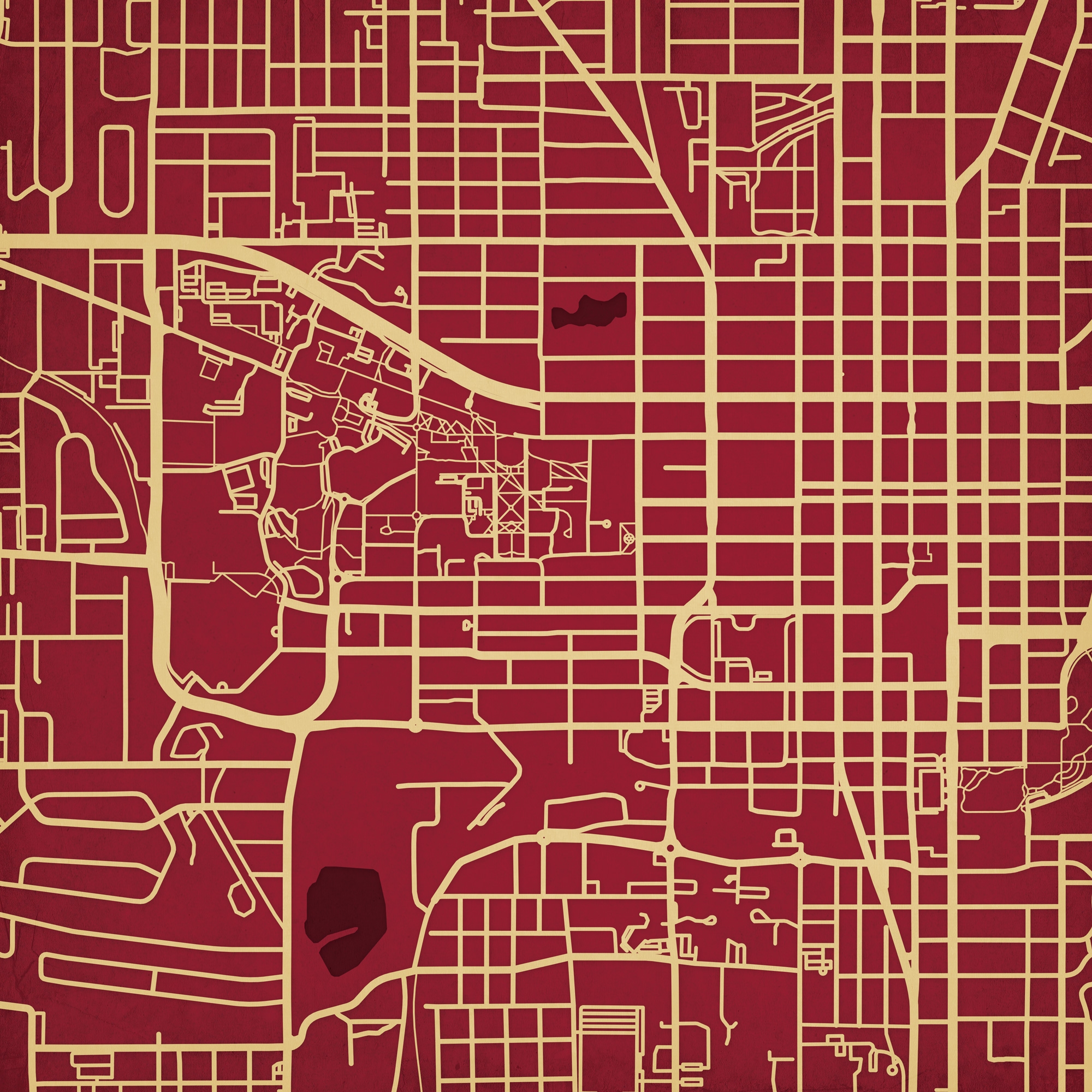 florida state campus map