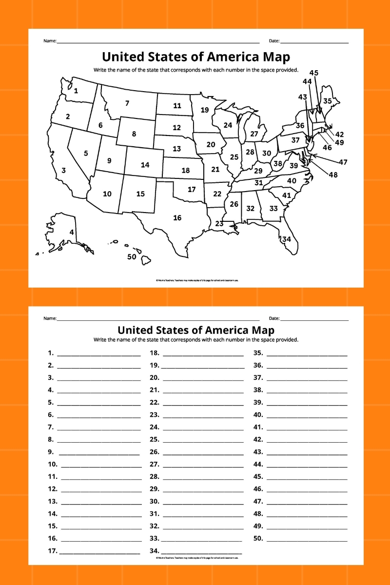 printable blank us map with states