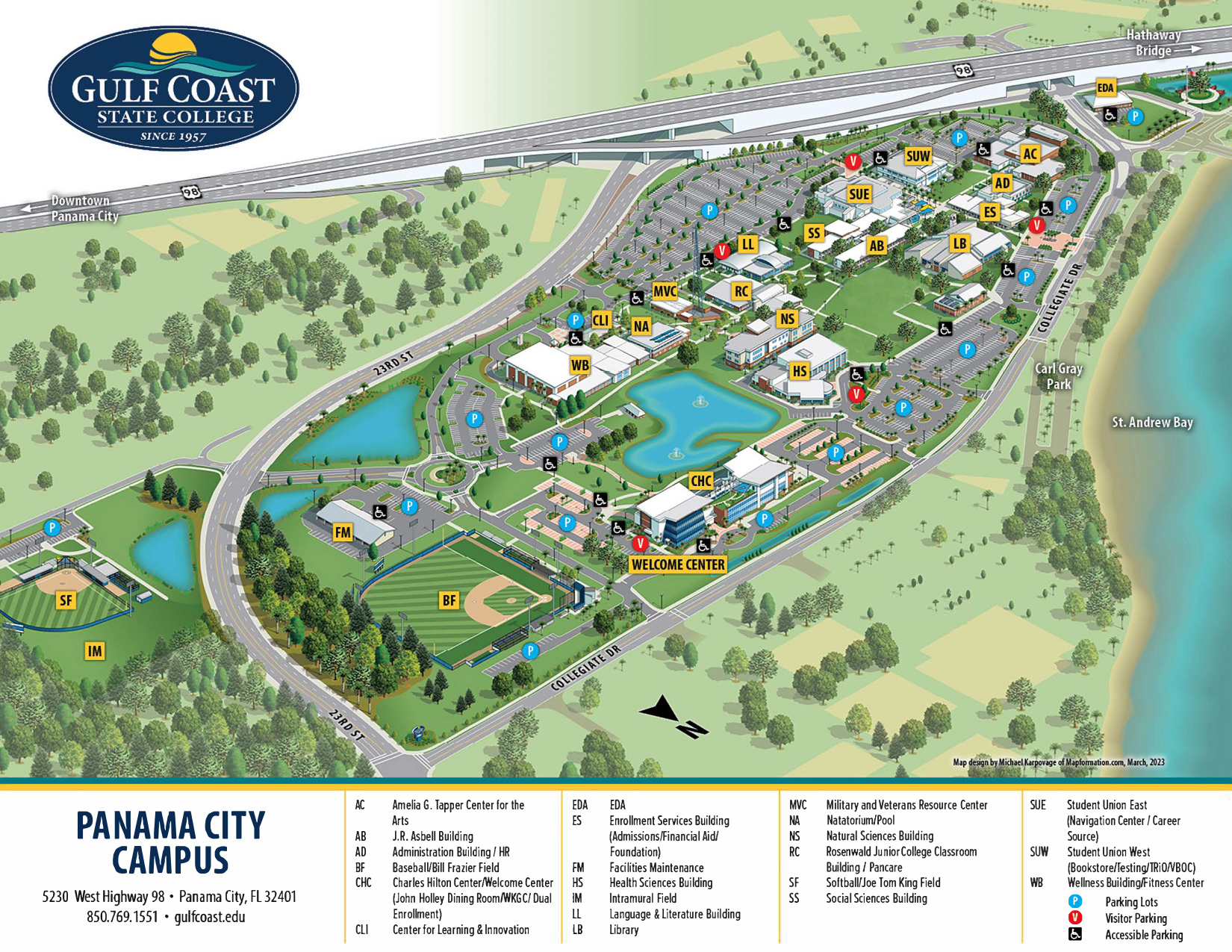 GCSC Campus Maps GCSC Campus Maps