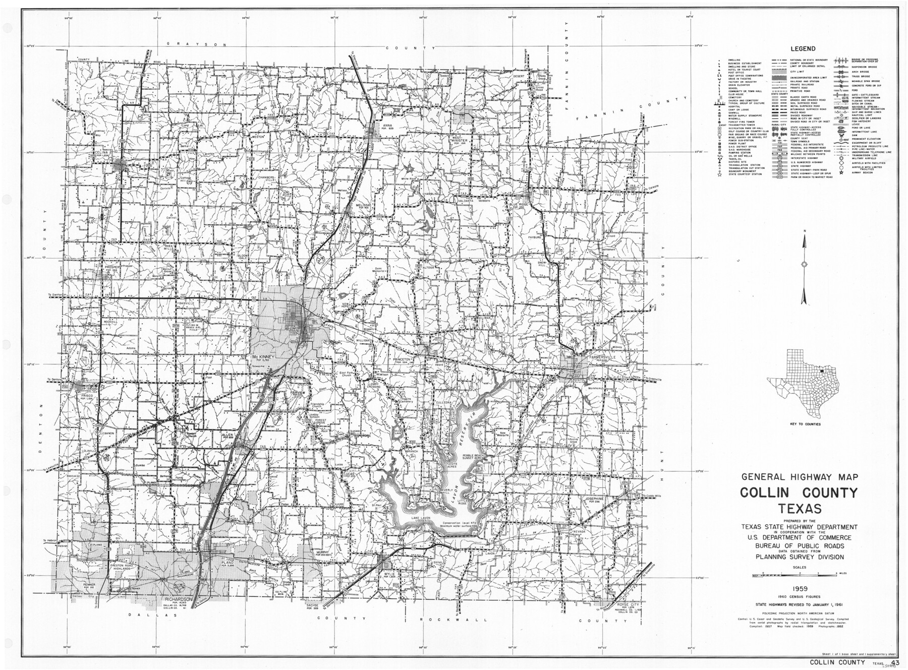 map of collin county texas