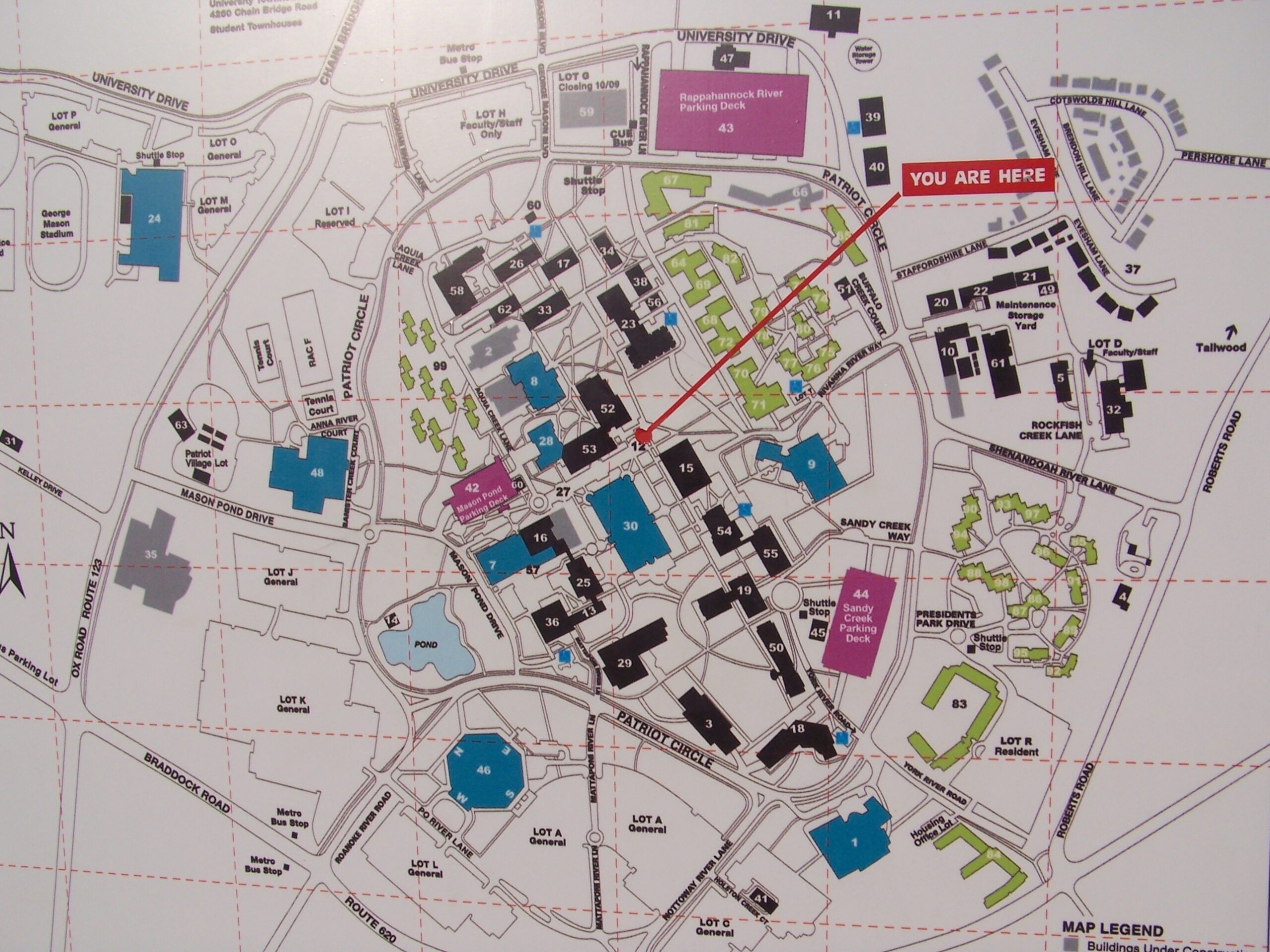 George Mason University Law School Founders Hall Map Of GMU Campus And Transportation To Nation s Capitol Where GMU Is Located George Mason University Photographs Of The GMU Campus