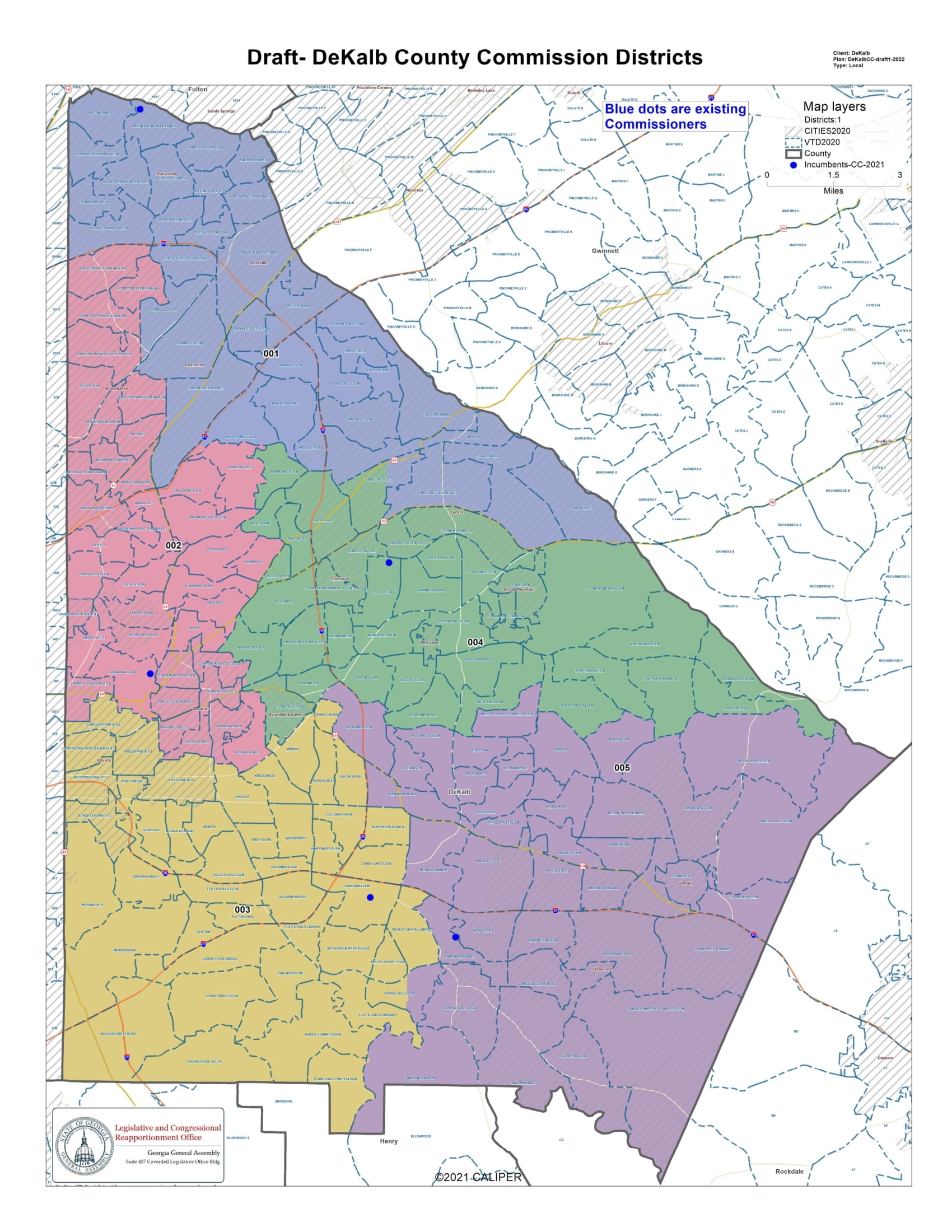 Georgia General Assembly s Legislative And Congressional Reapportionment Office Proposed DeKalb County Commission District Maps 2022 Georgia General Assembly s Legislative And Congressional Reapportionment Office Proposed DeKalb County Commission District Maps 2022