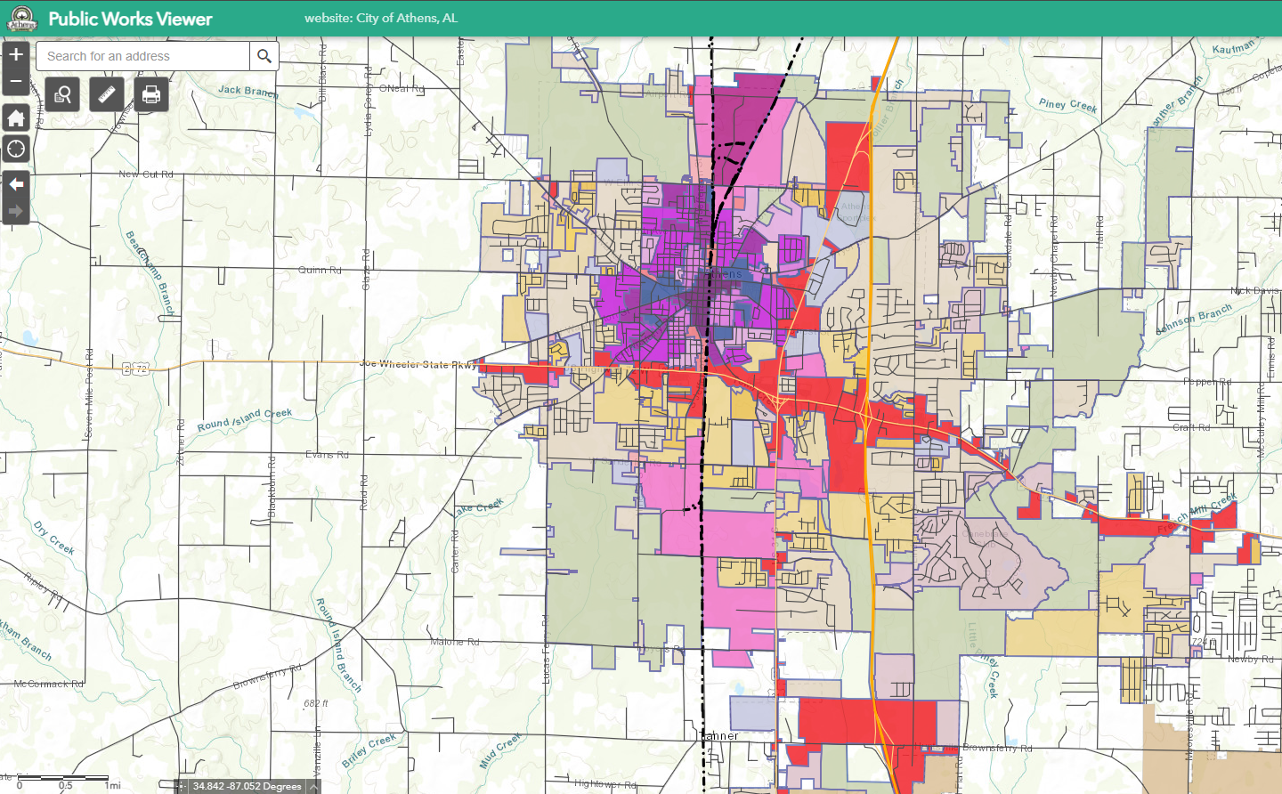 city limits map city limits map