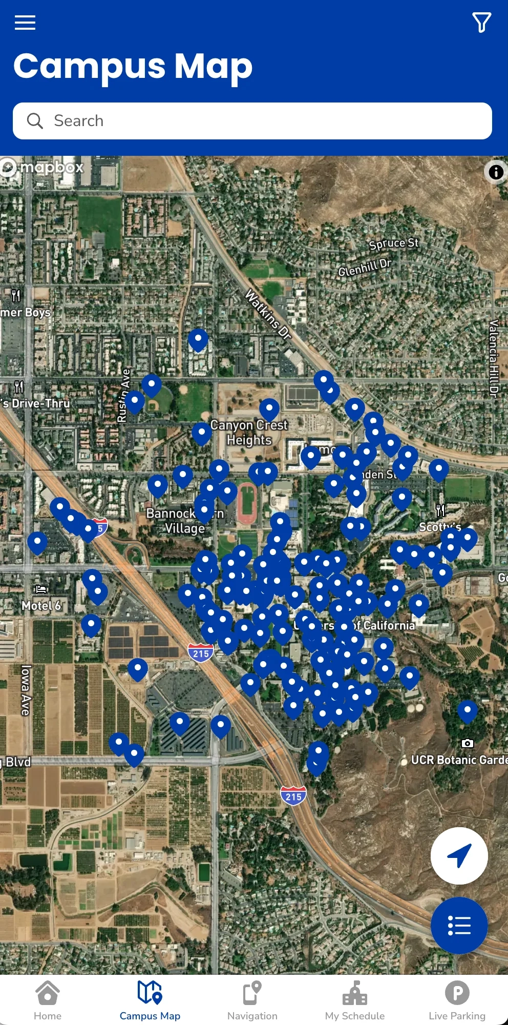 ucr campus map ucr campus map