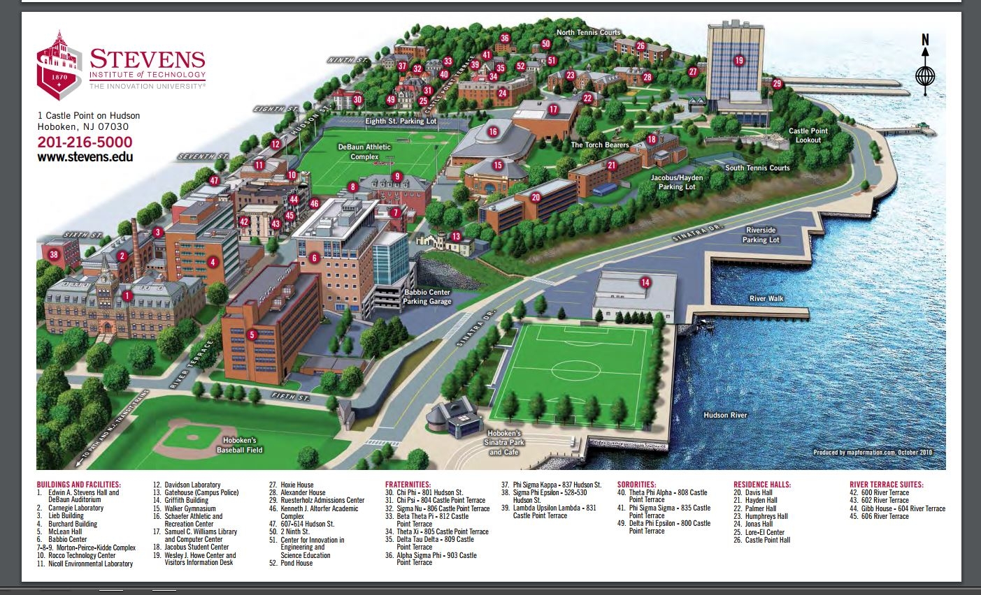 stevens institute of technology campus map stevens institute of technology campus map