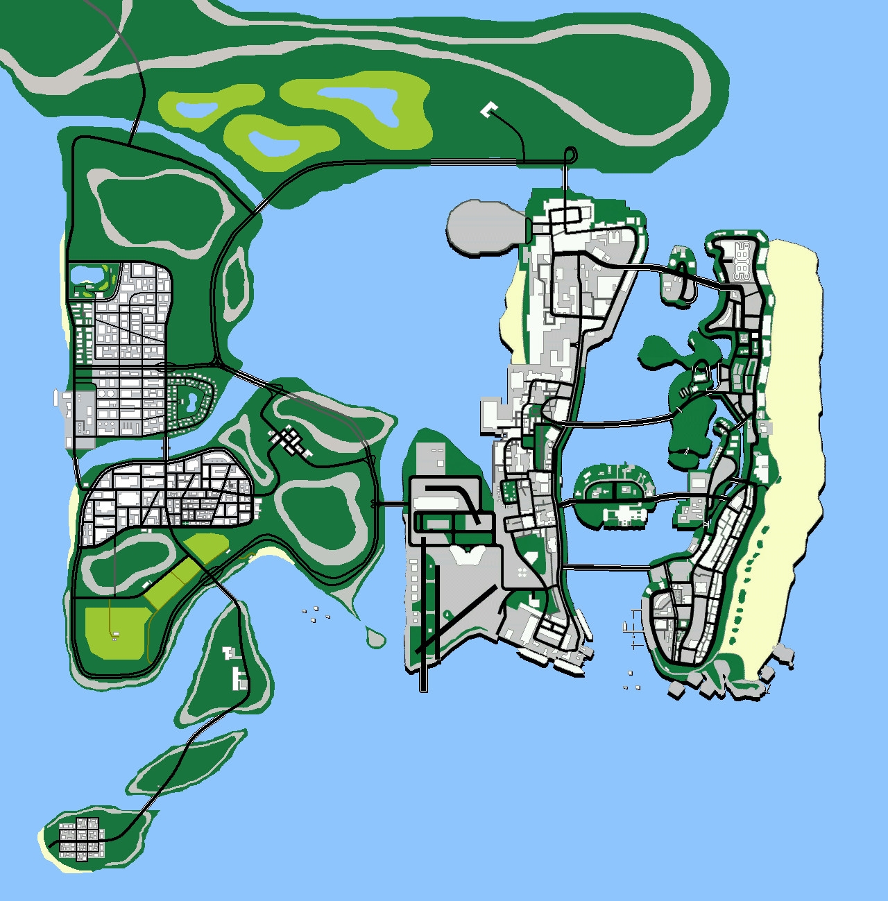 map vice city gta map vice city gta