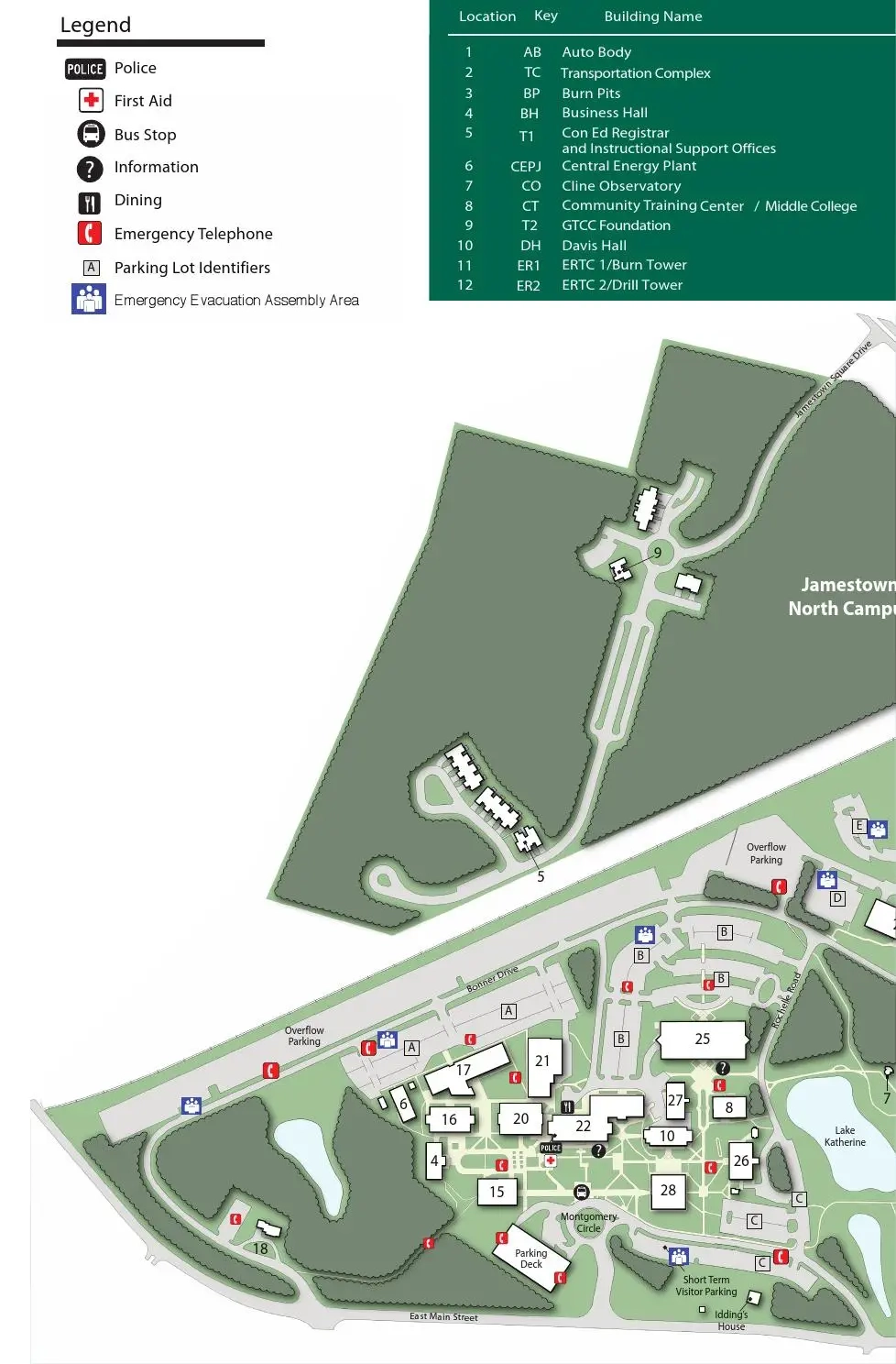 GTCC Campus Maps Traffic Regulations By Guilford Technical Community College Issuu