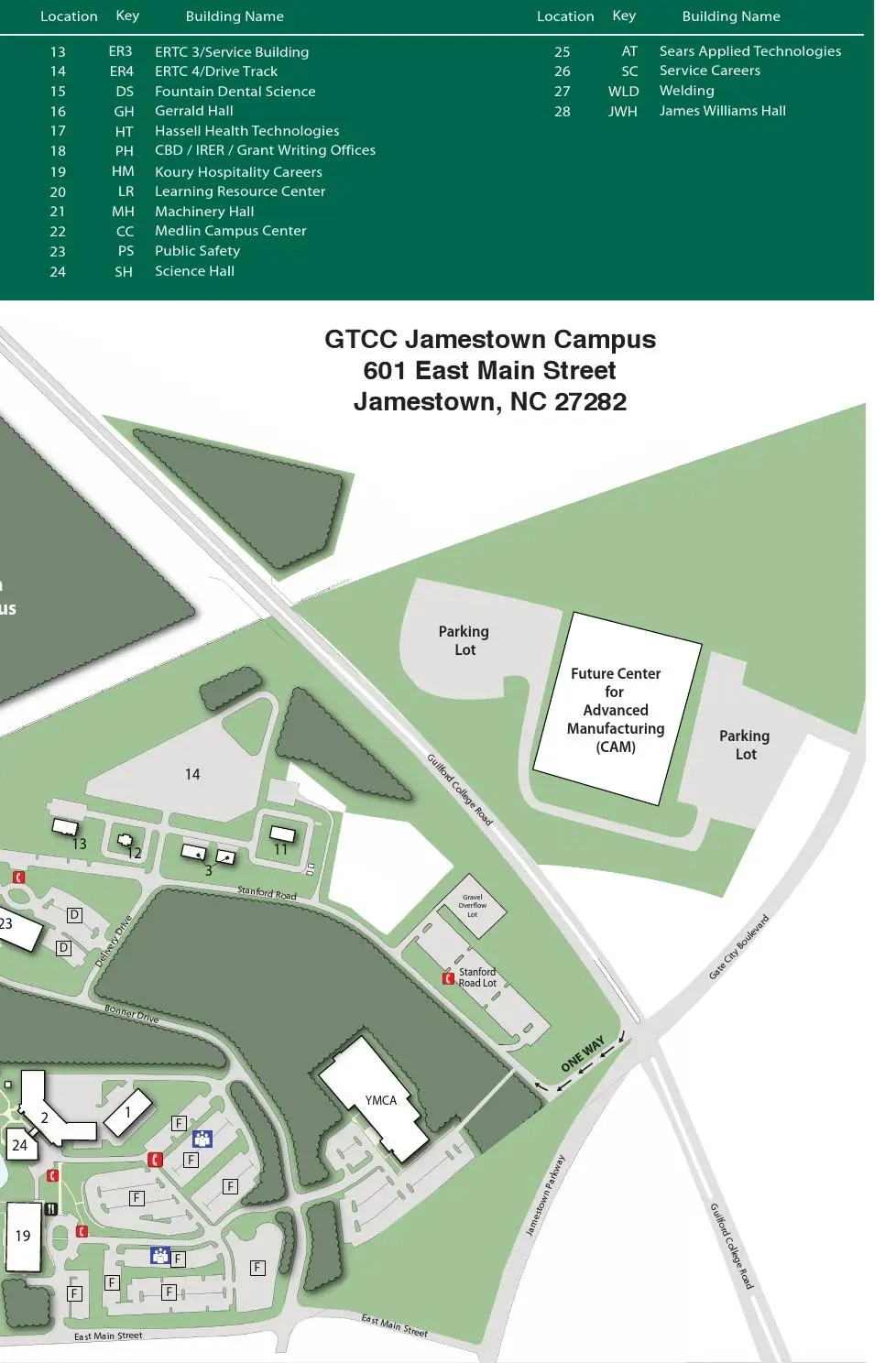 GTCC Campus Maps Traffic Regulations By Guilford Technical Community College Issuu