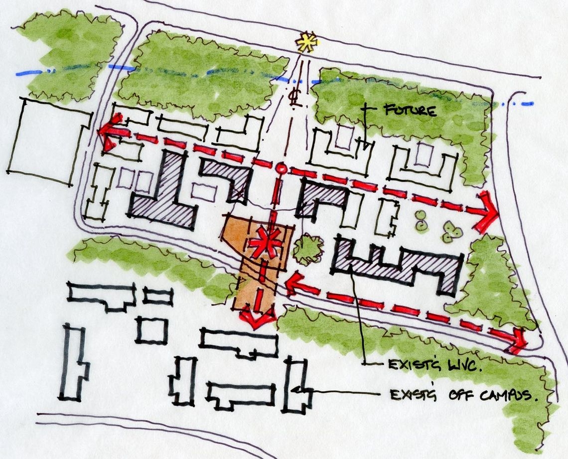 campus map towson university