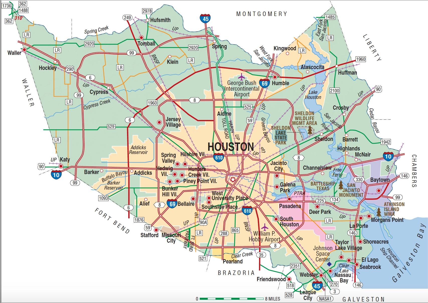 Harris County TX Almanac Harris County TX Almanac