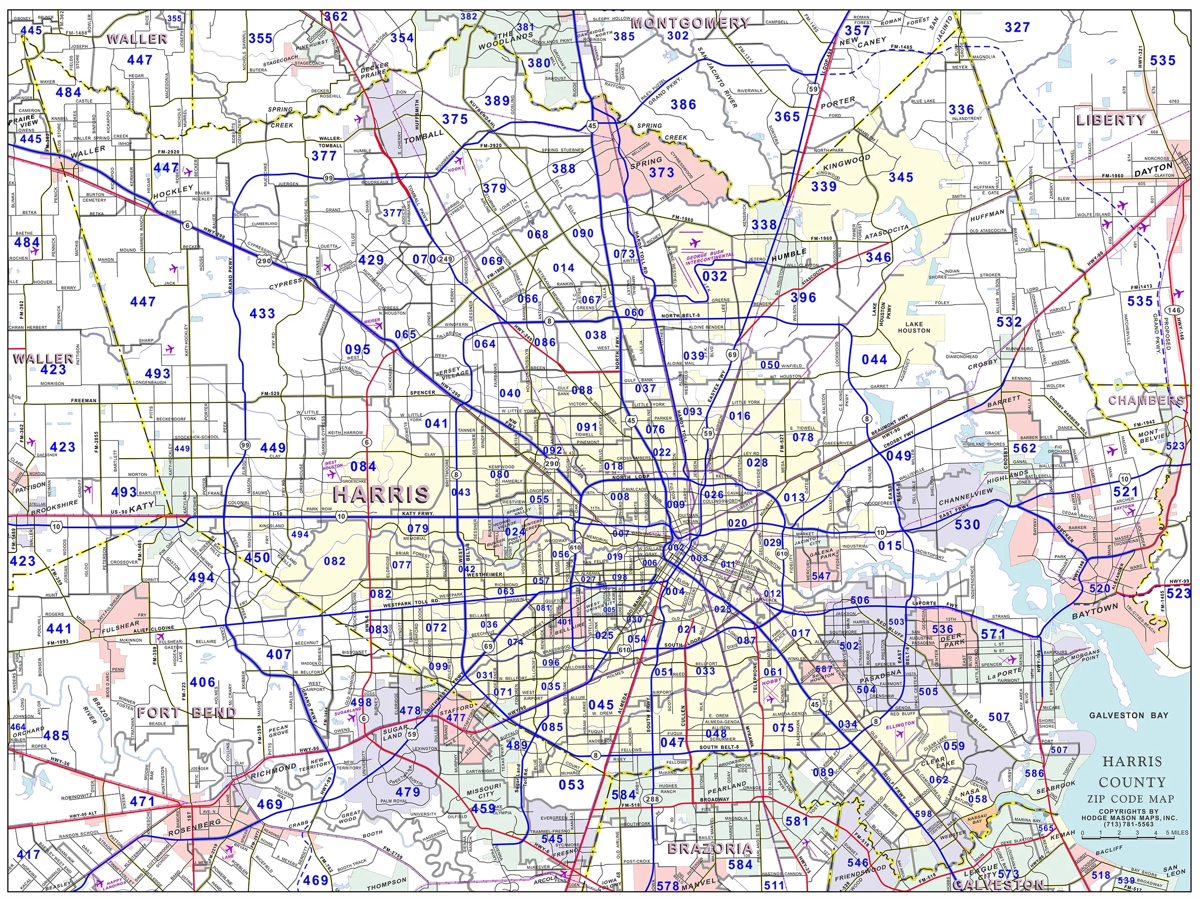 Harris County Zip Code Map Mason Maps Harris County Zip Code Map Mason Maps