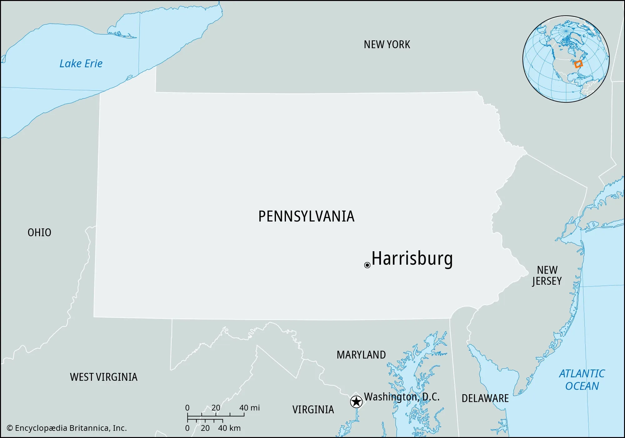 harrisburg city map