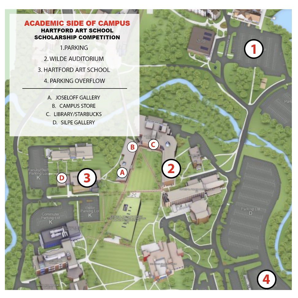 university of hartford campus map