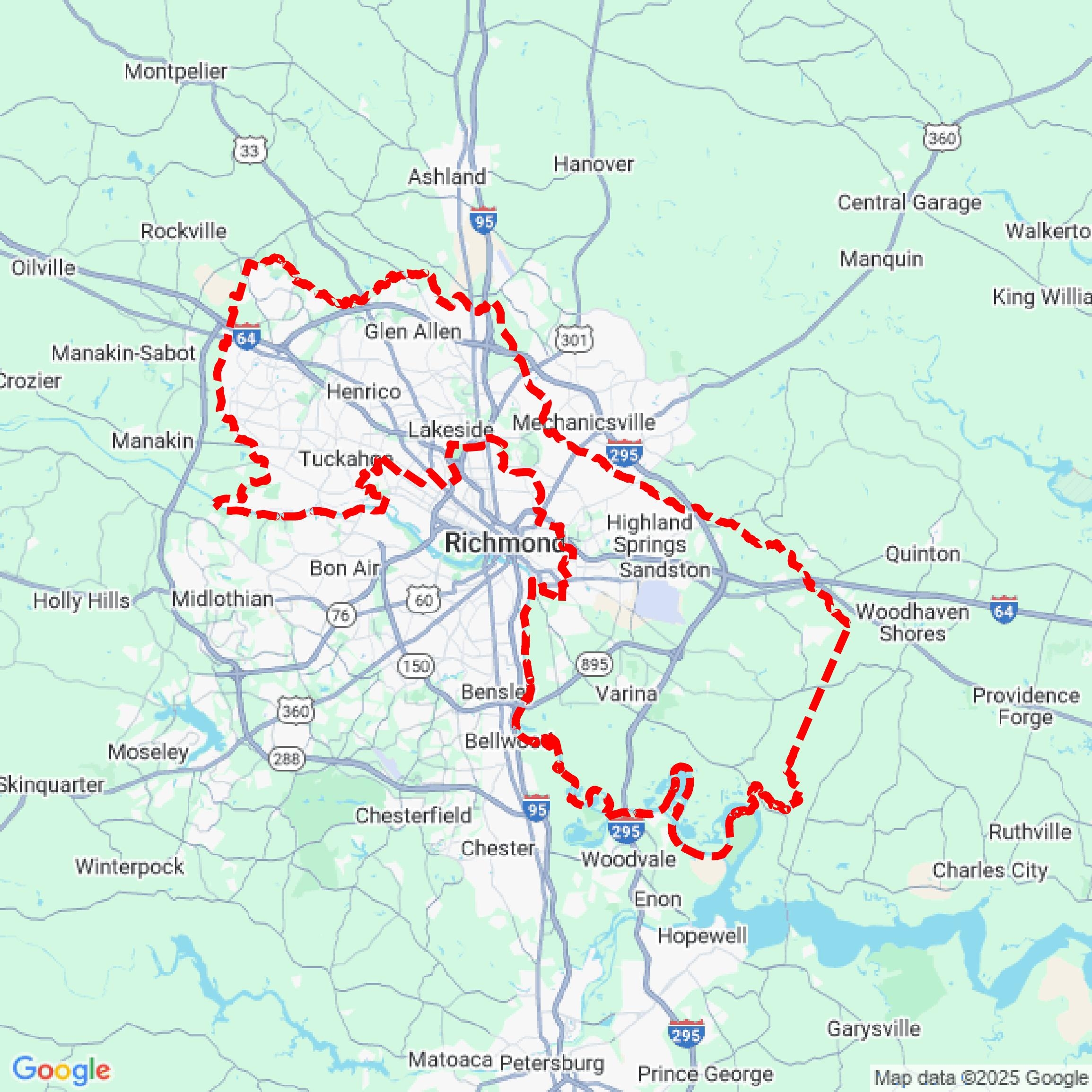 Henrico County GIS Data For CAD