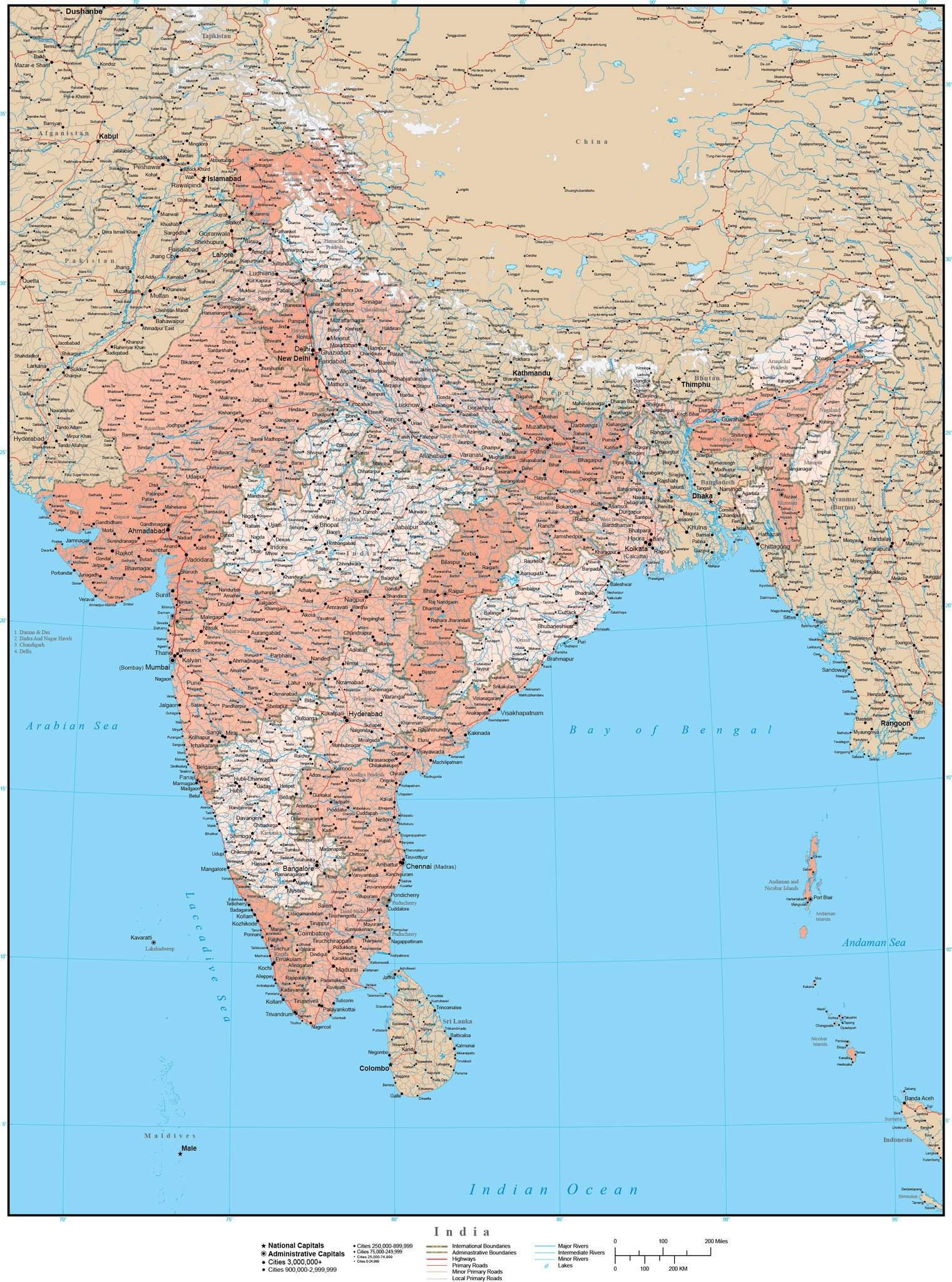 city map in india city map in india