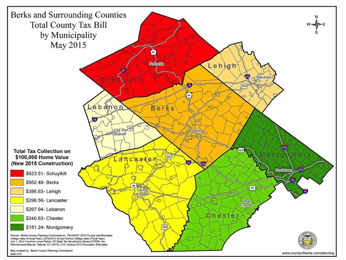 High Taxes Make Berks County ground Zero For Property Tax Debate Reading Eagle