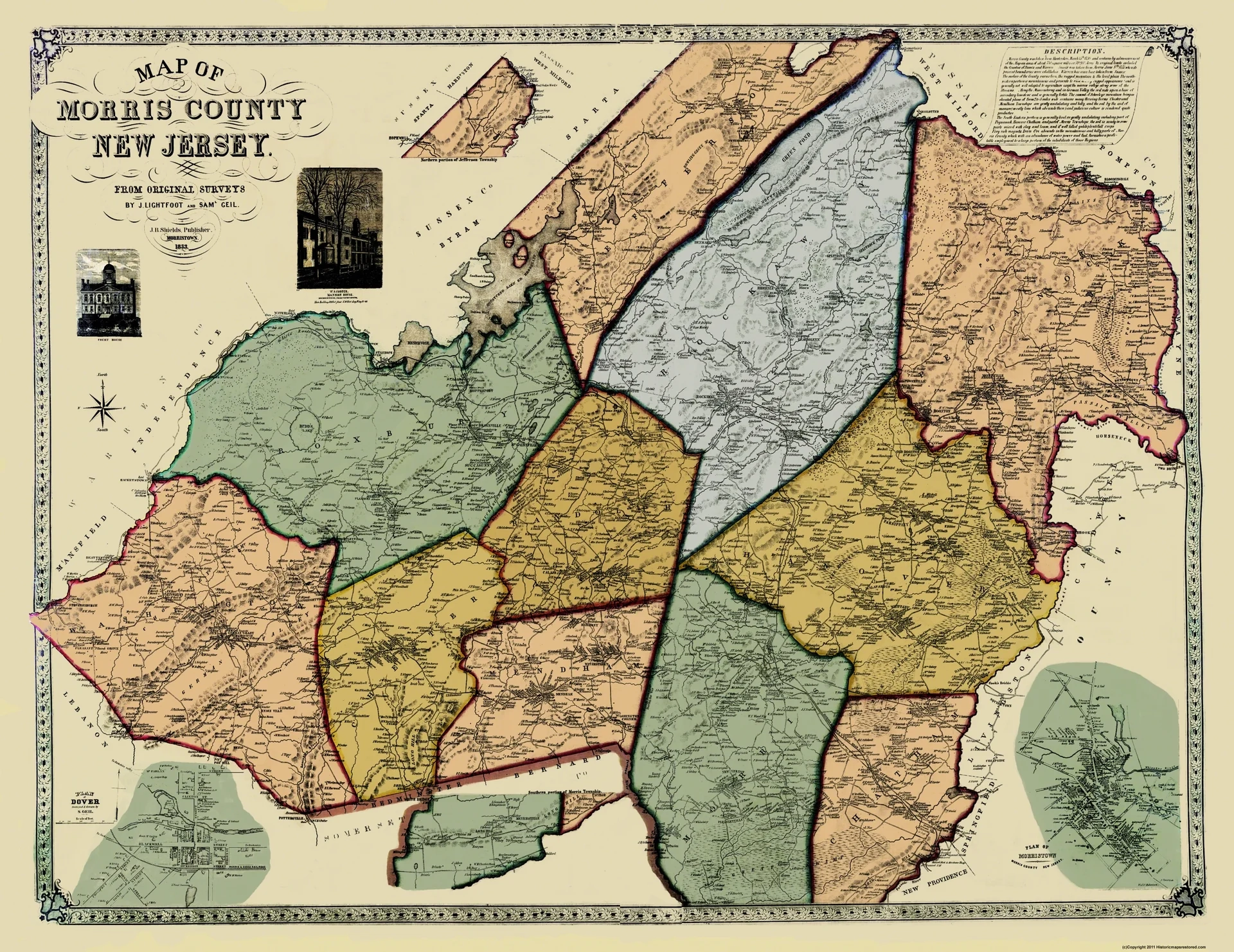 morris county nj map
