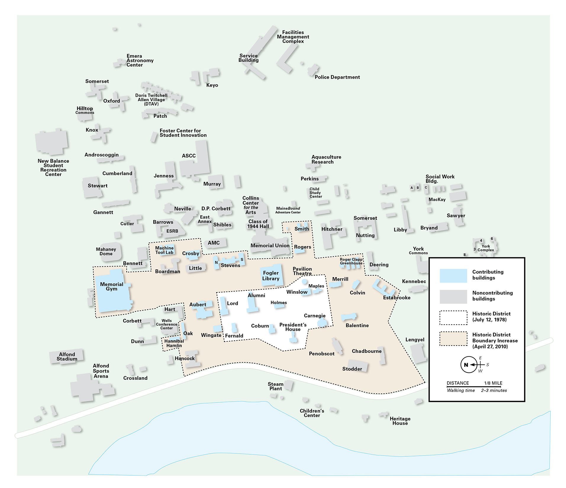 Historic District Celebrating 150 Years University Of Maine