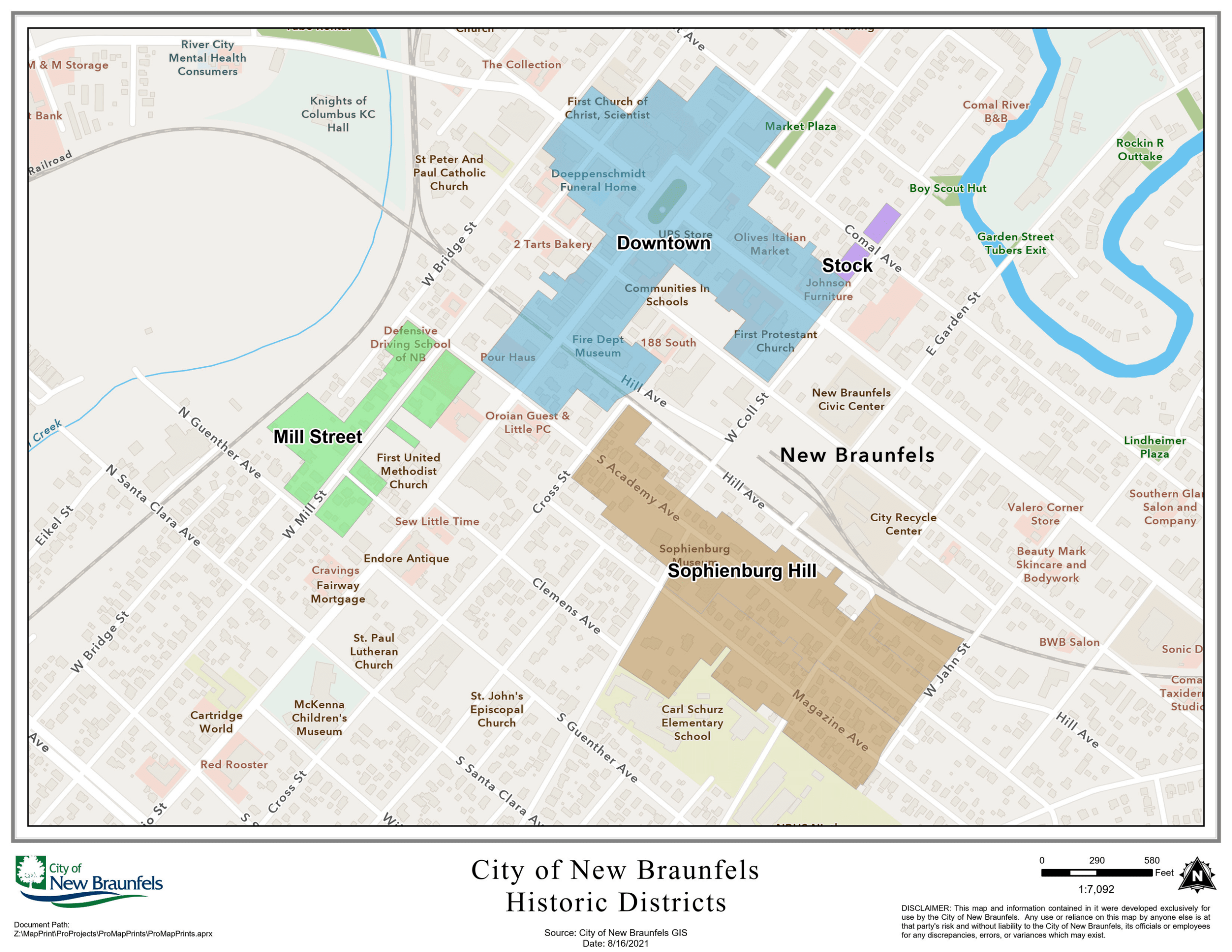 Historic Districts New Braunfels TX Official Website