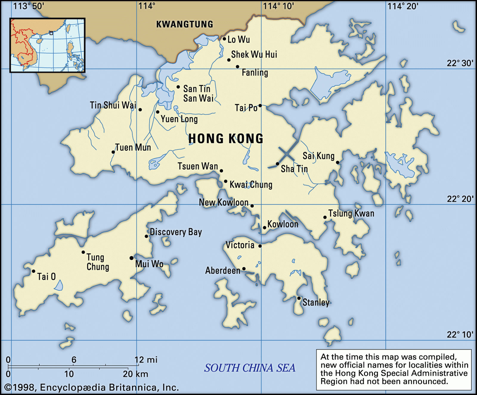 Hong Kong History China Location Map Facts Britannica