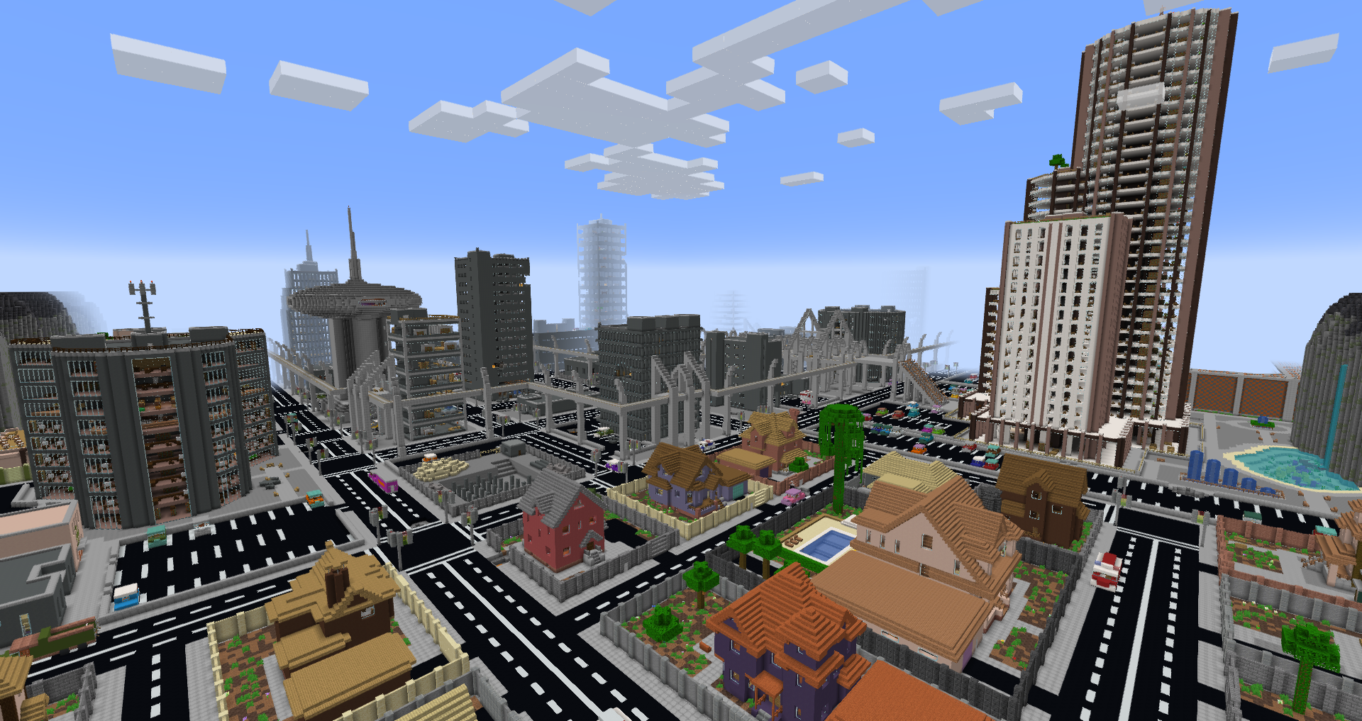 Horizon City Minecraft Map Horizon City Minecraft Map