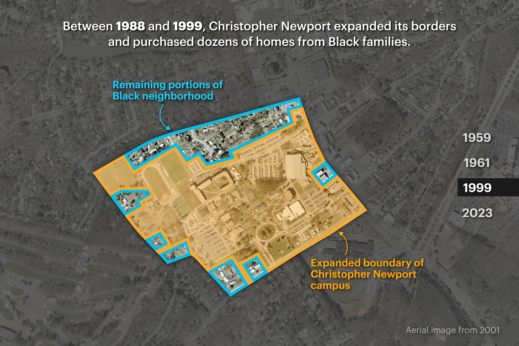christopher newport university campus map