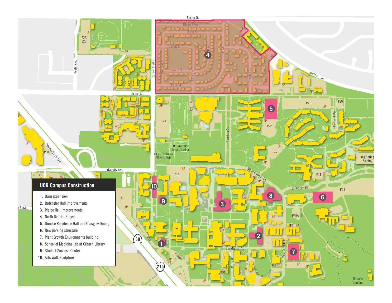 How To Get Around Campus During A Construction Boom Inside UCR UC Riverside