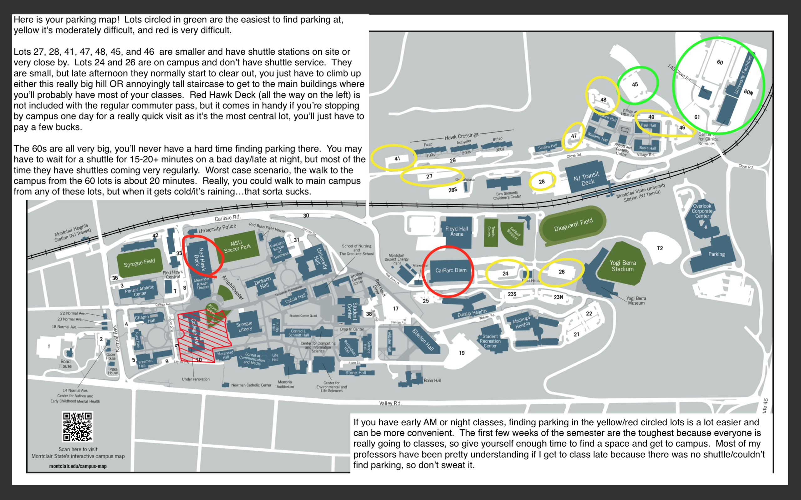 I Edited This Parking Map For A Friend Who Will Be Commuting For The First Time This Fall Figured It May Help Some Of You Out R montclair