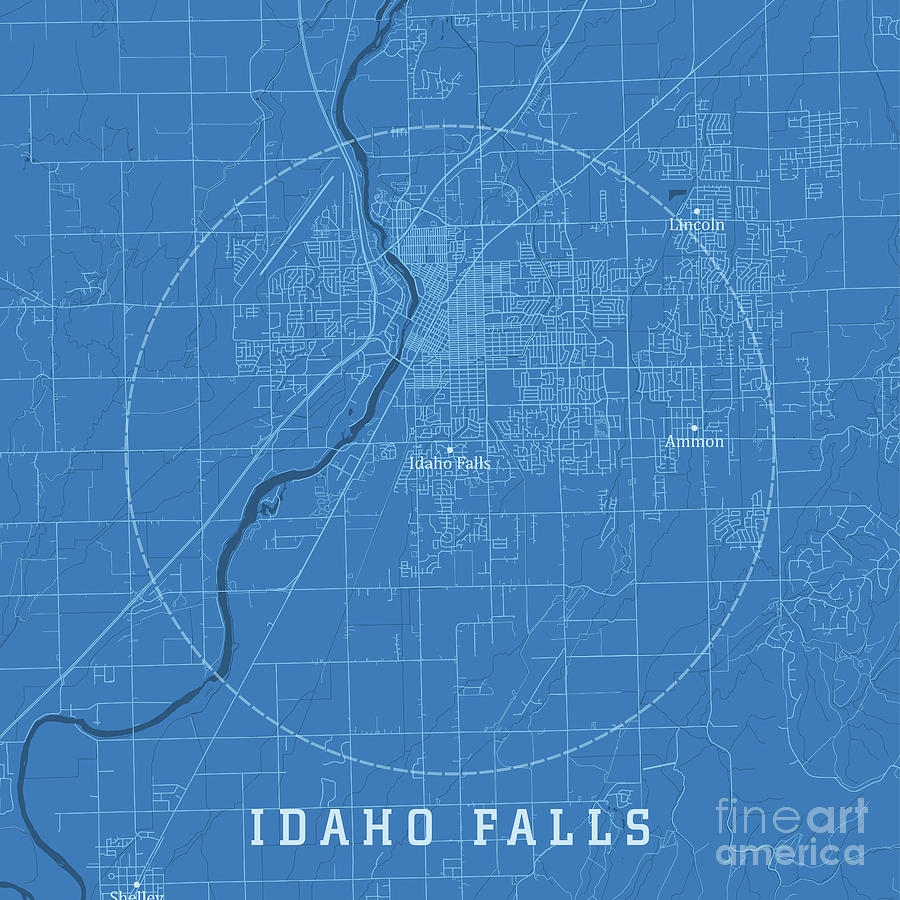 idaho falls city map