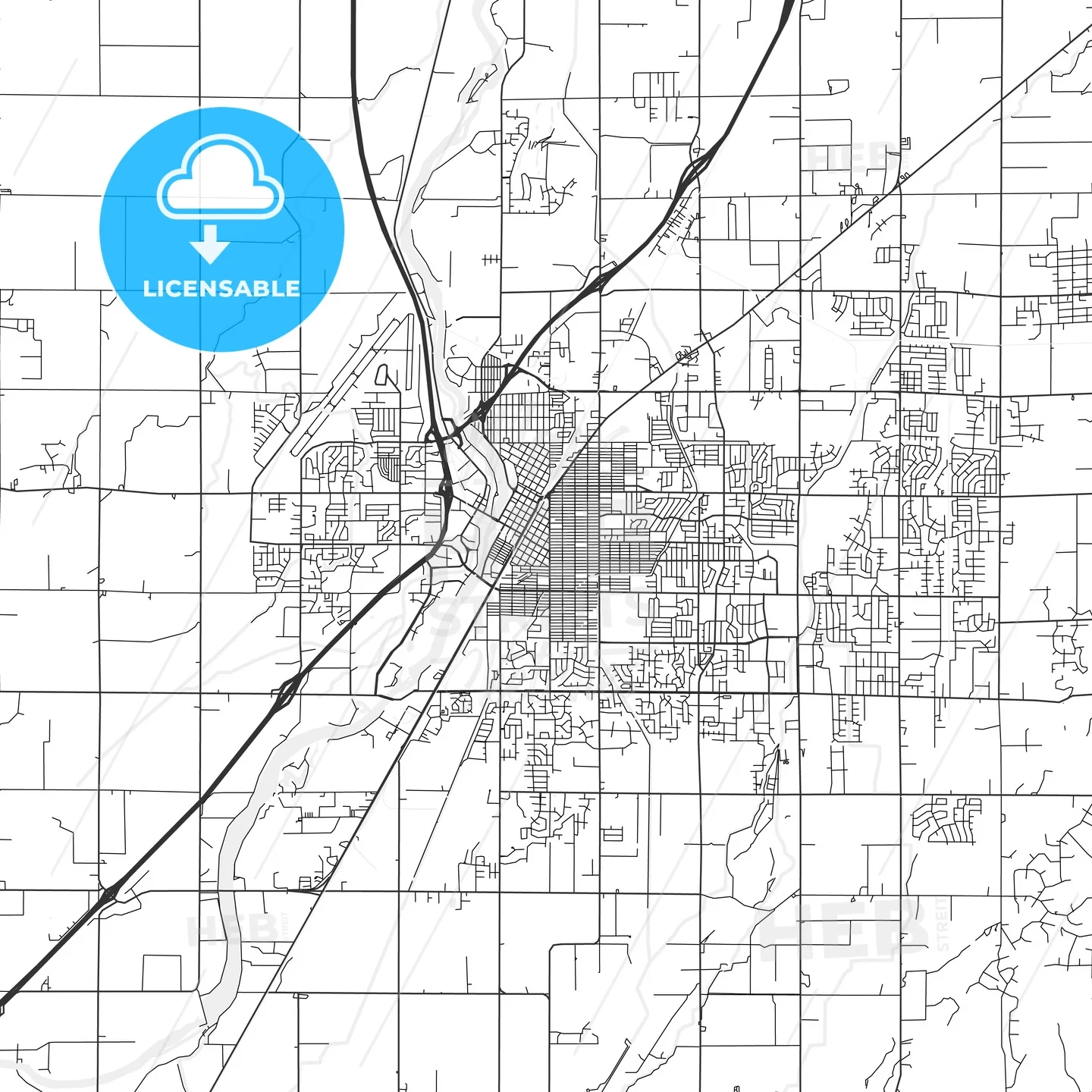 city map of idaho falls idaho