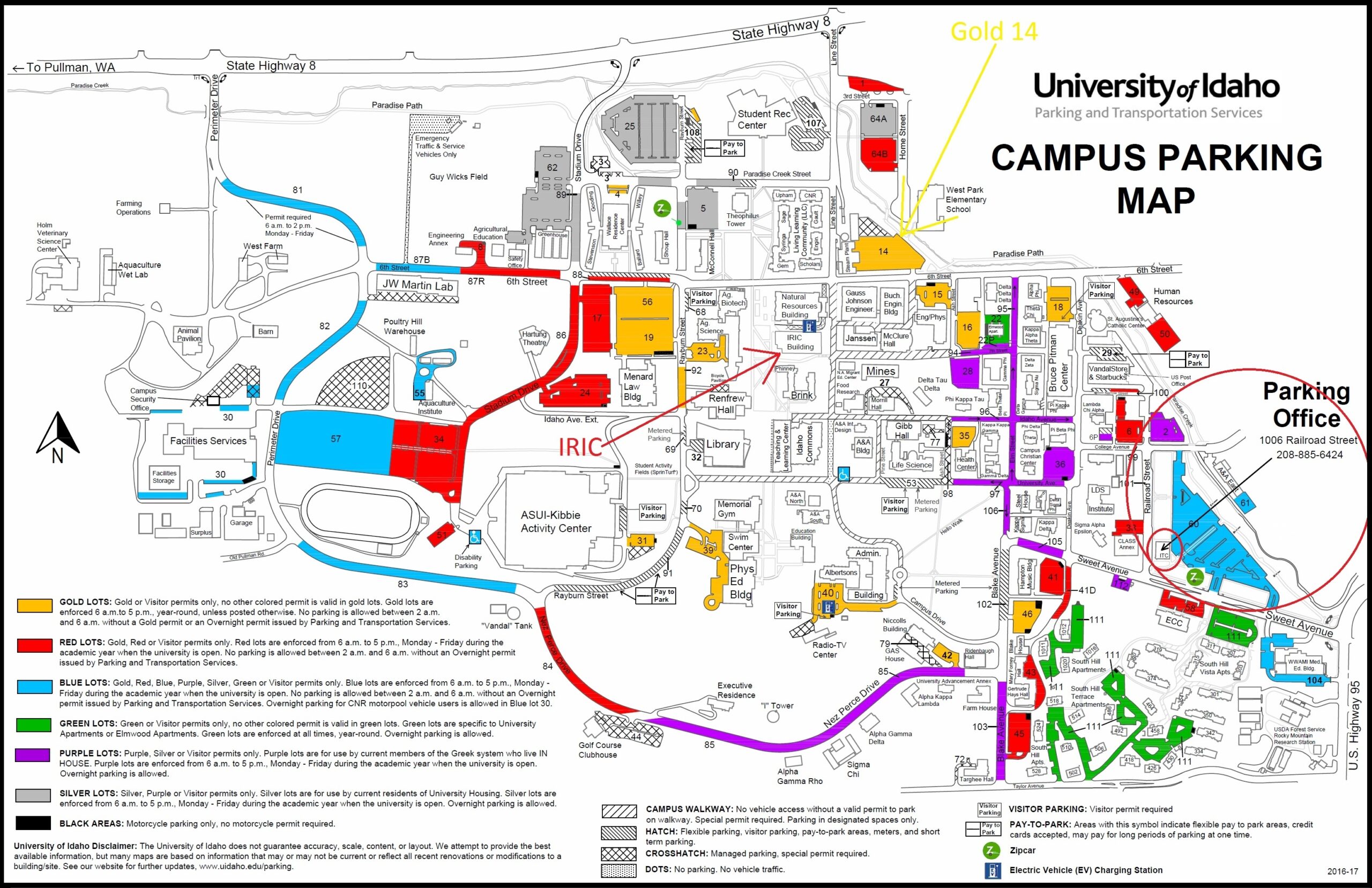 university of idaho map of campus university of idaho map of campus
