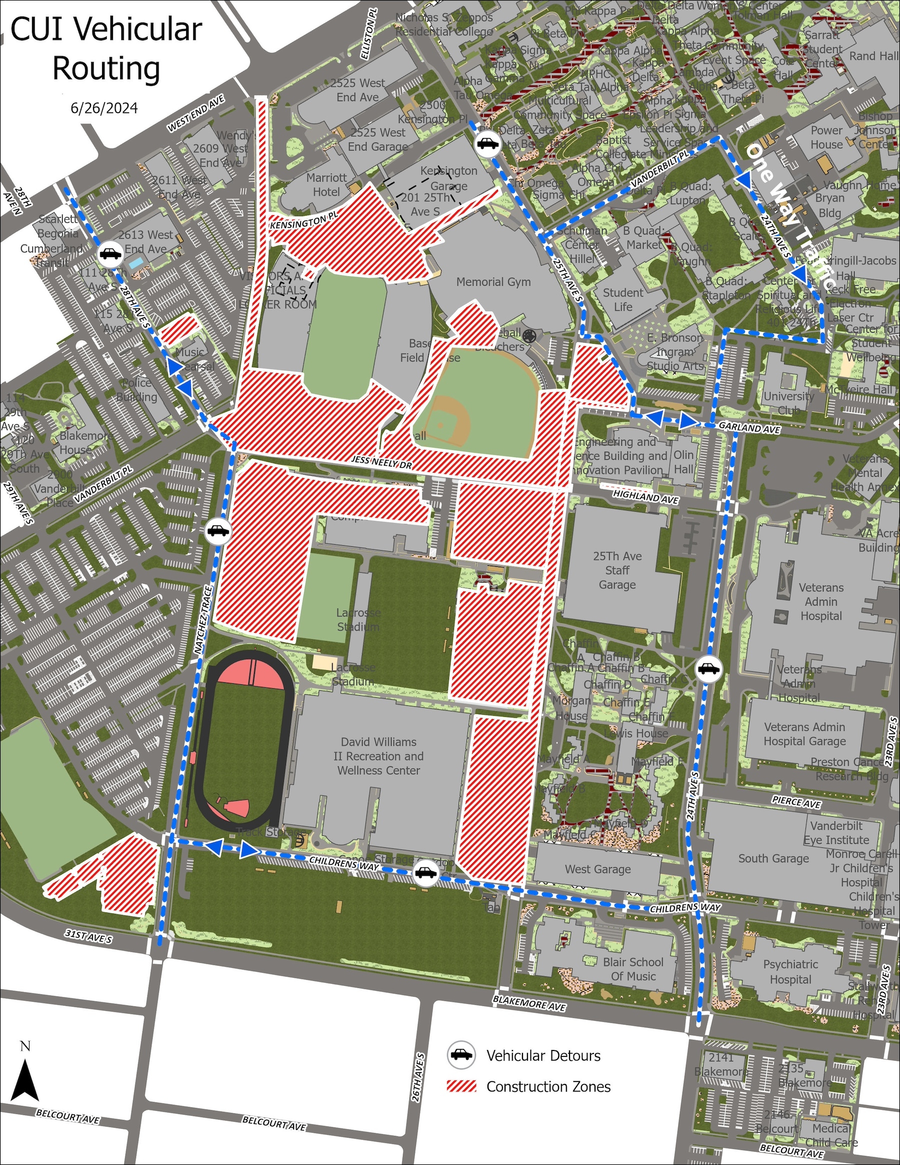 vanderbilt campus map vanderbilt campus map